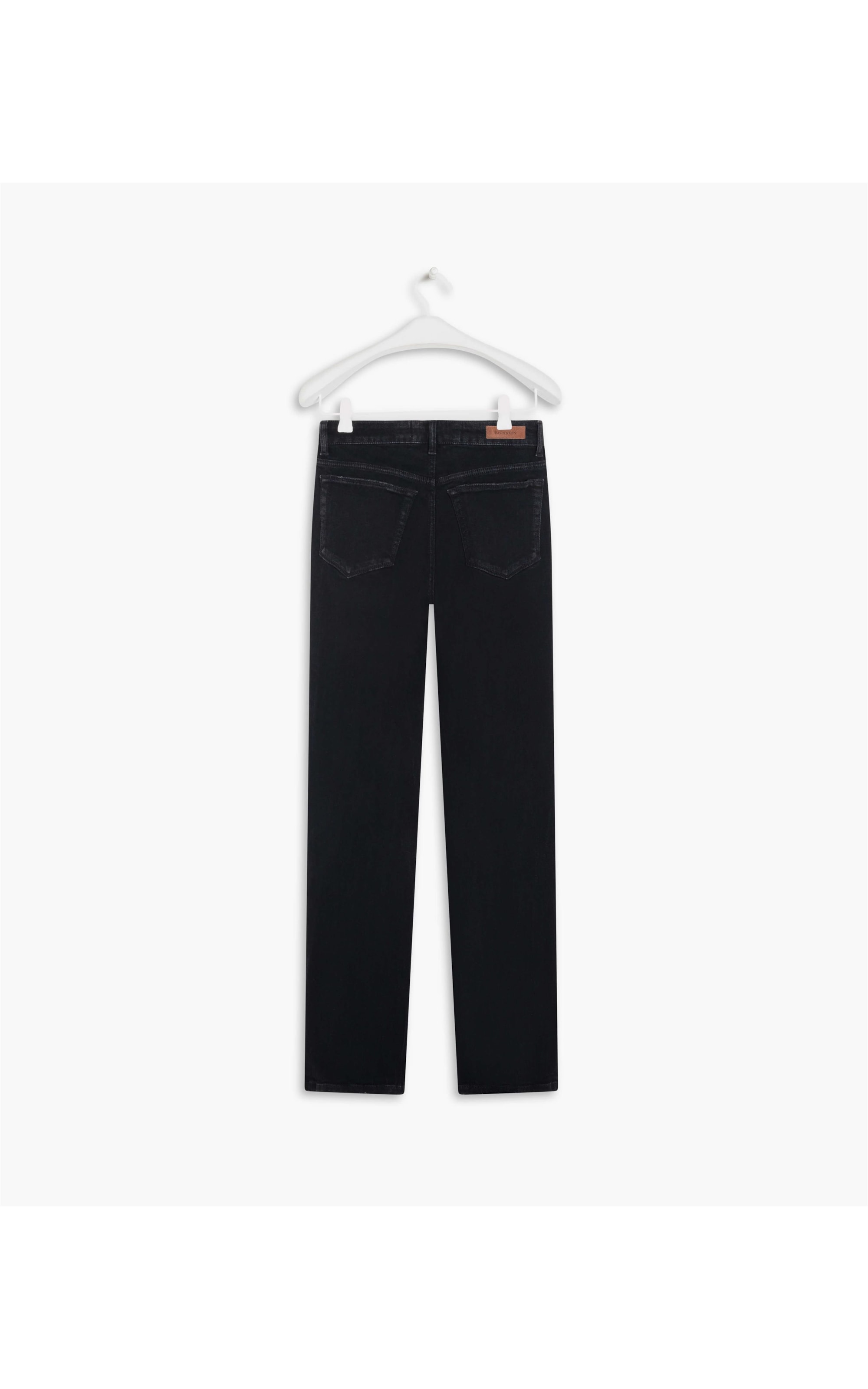 Calça Reta New Black Ember Rchl223 Lav. Black C/ Tie Dye