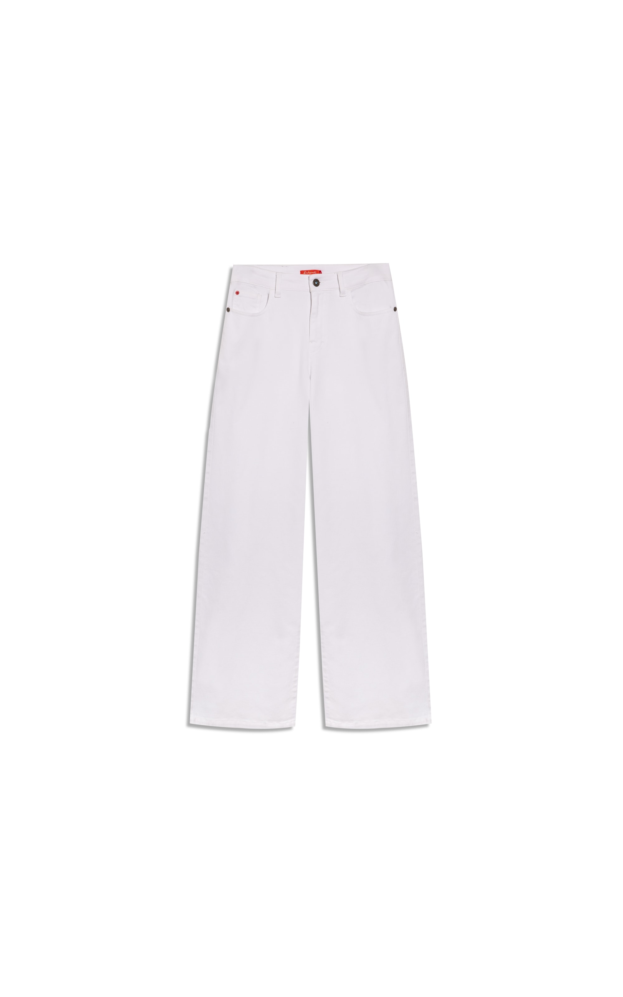 Calça Reta Vintage Denim Lagosta Branco