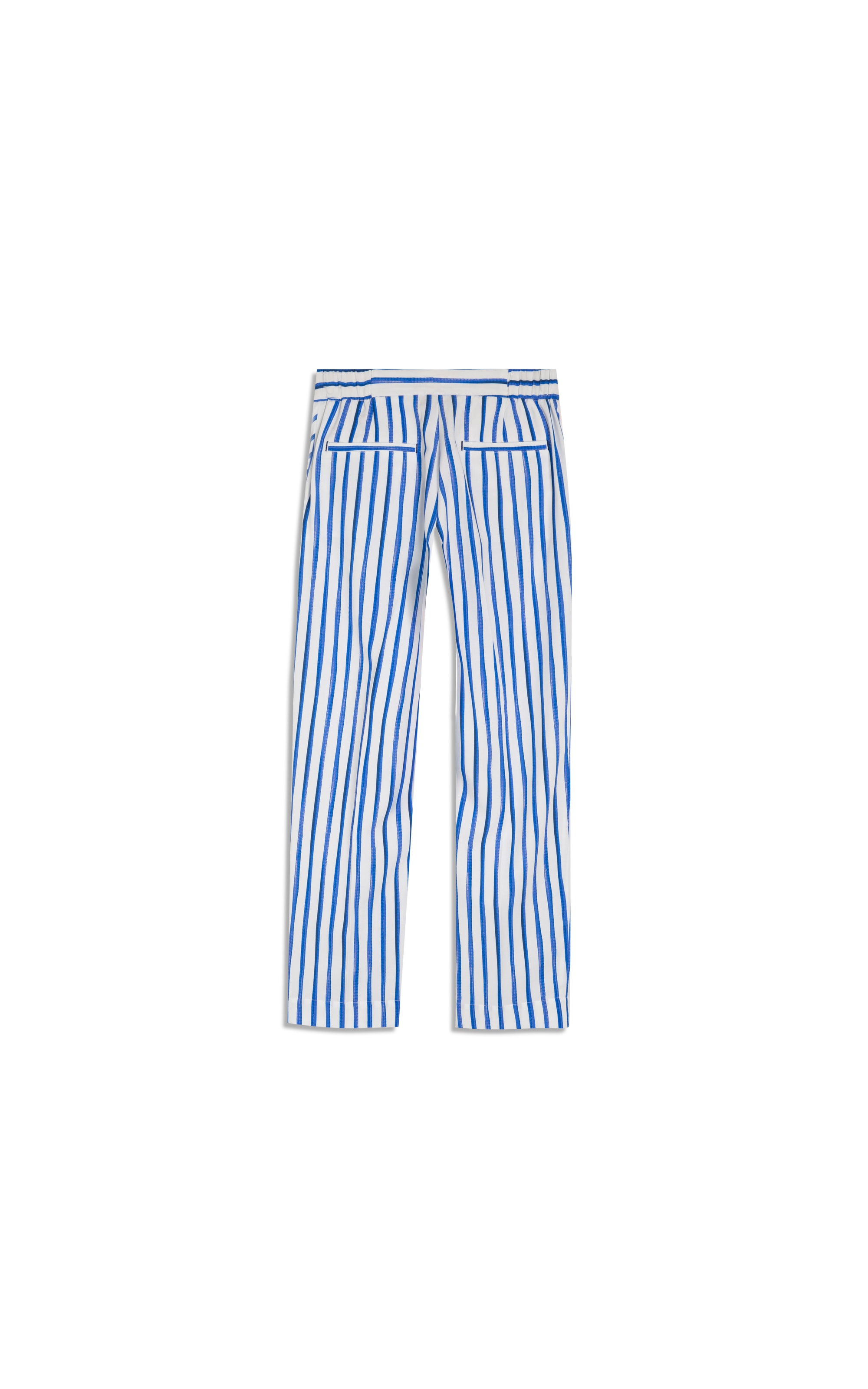 Calça Riviera Carrot Linho Blend Azul Bic