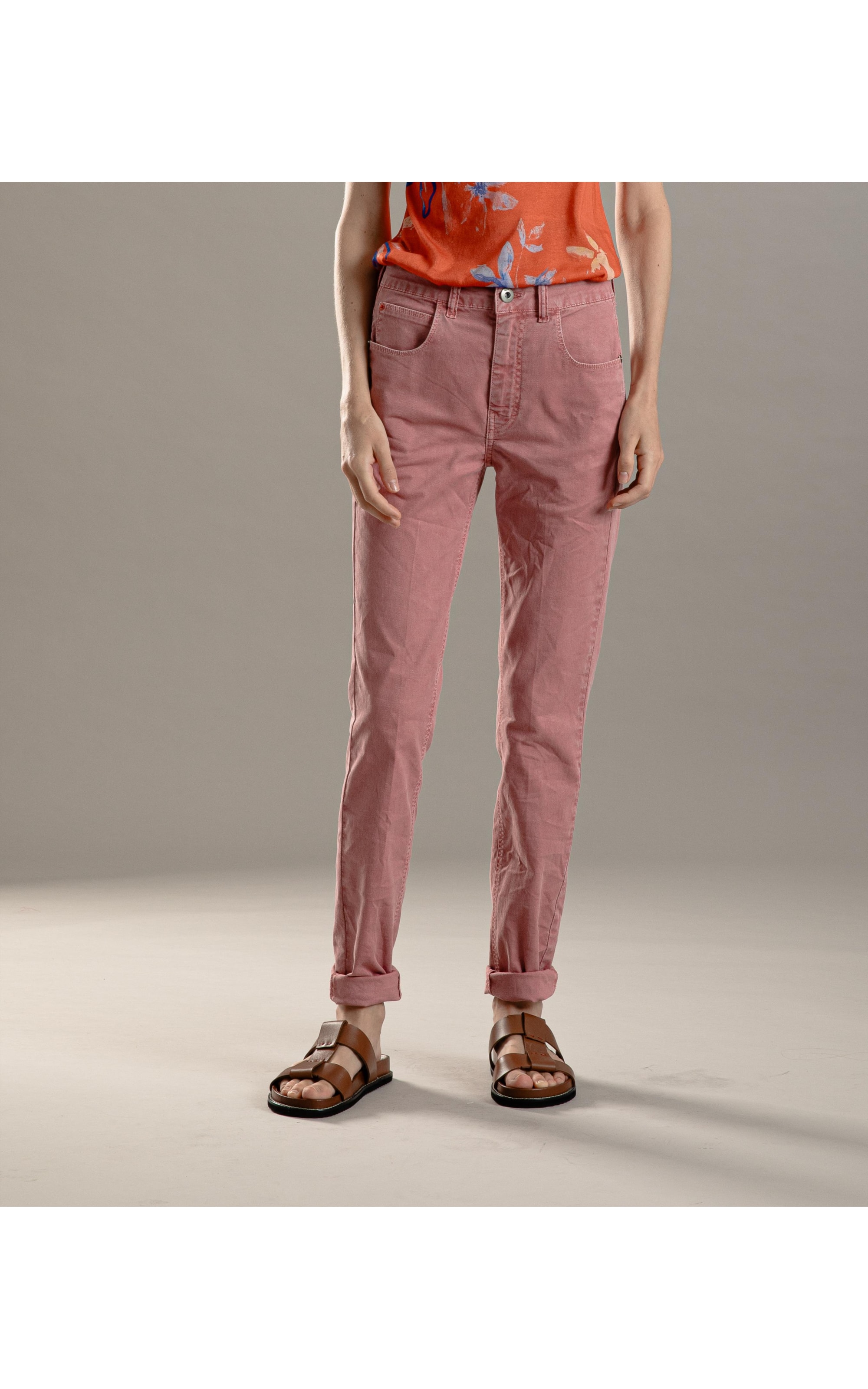 Calça Sarja Rain Giselle Lavanda