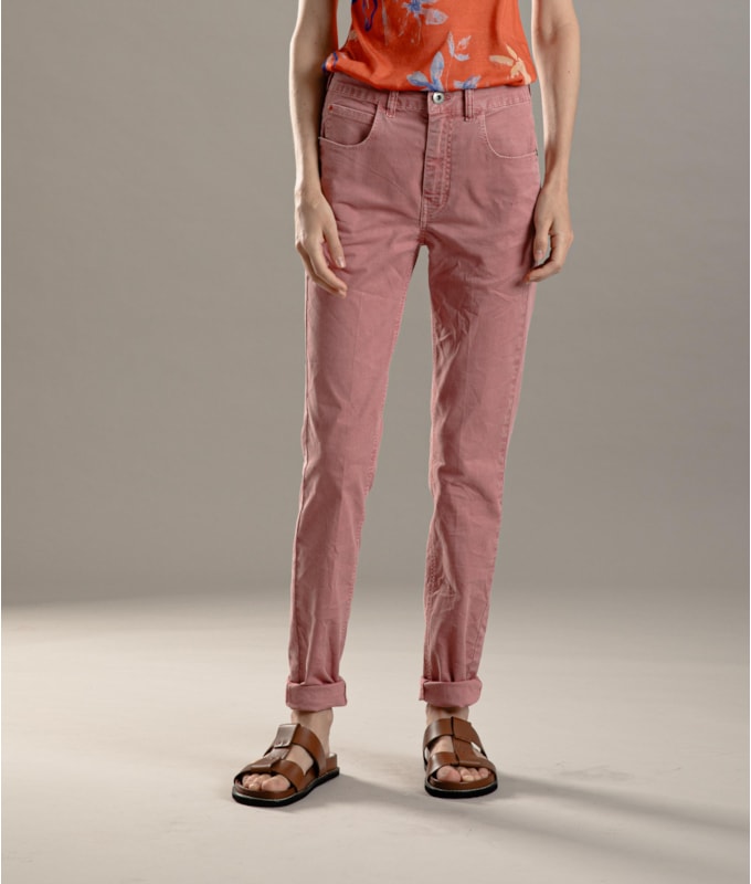 Calça Sarja Rain Giselle Lavanda