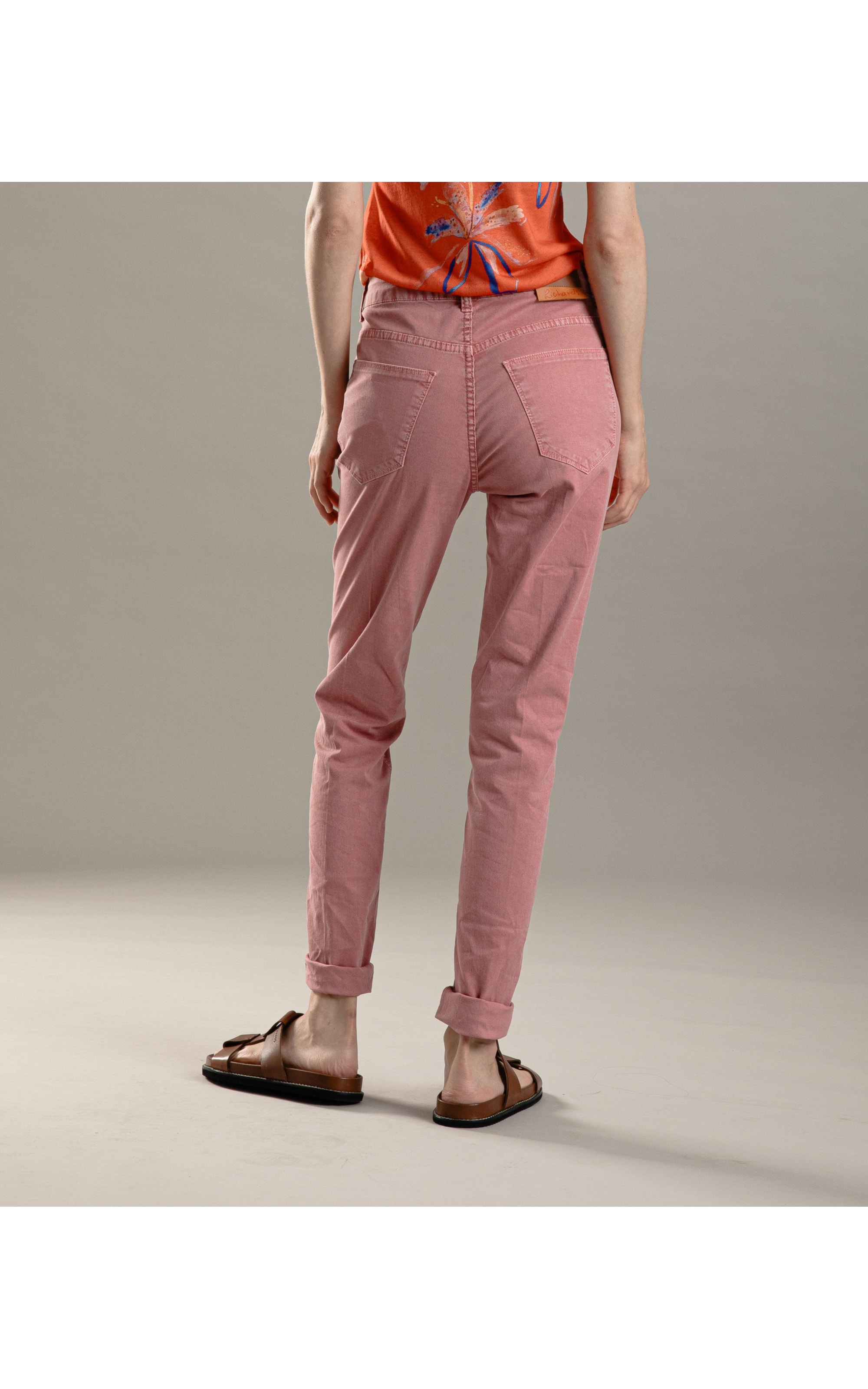 Calça Sarja Rain Giselle Lavanda