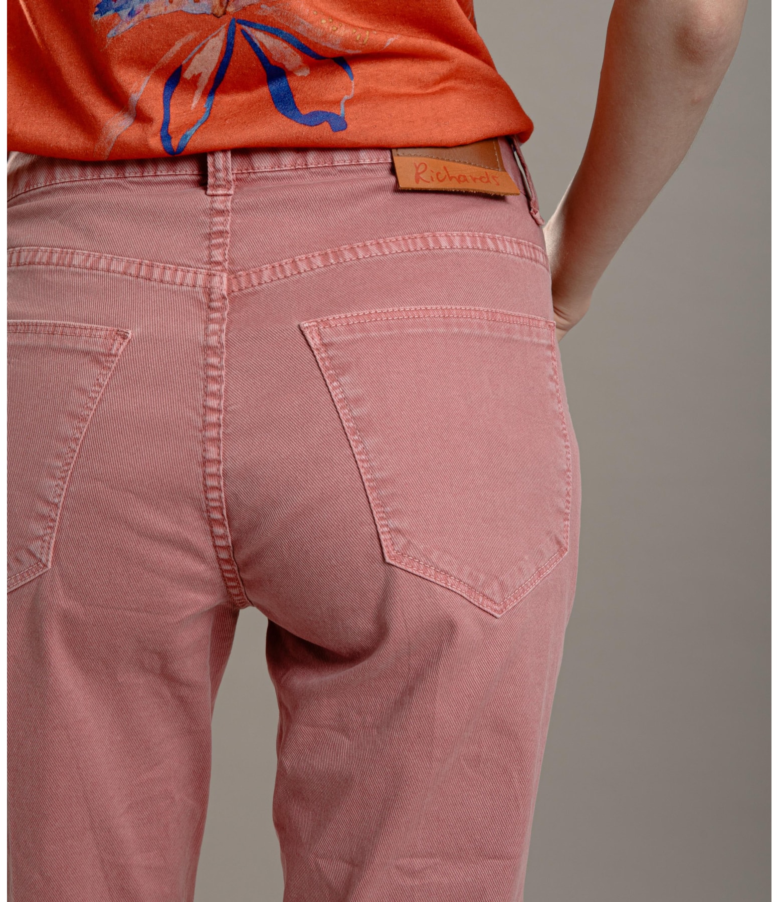 Calça Sarja Rain Giselle Lavanda