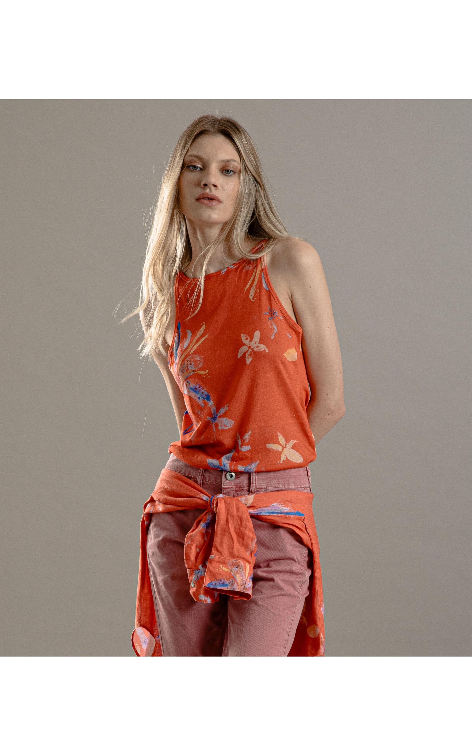 Calça Sarja Rain Giselle Lavanda