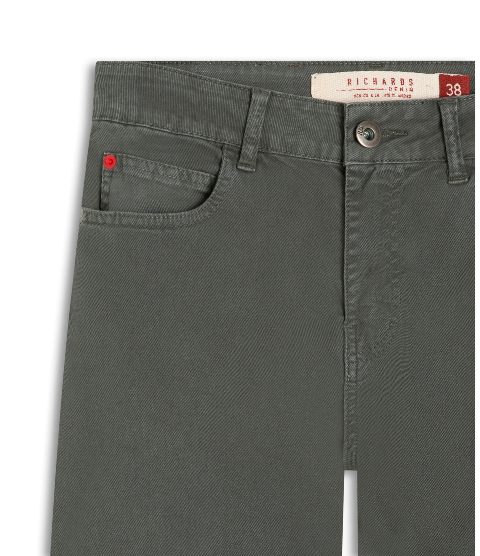 Calça Sarja Rain Giselle Verde Army