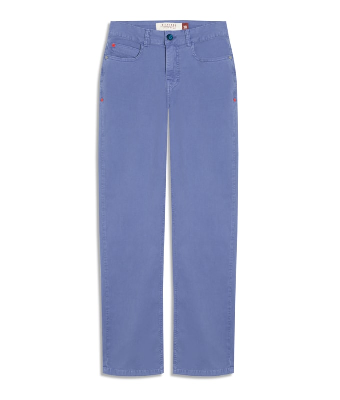 Calça Sarja Rain Reta Gisele Azul Jeans