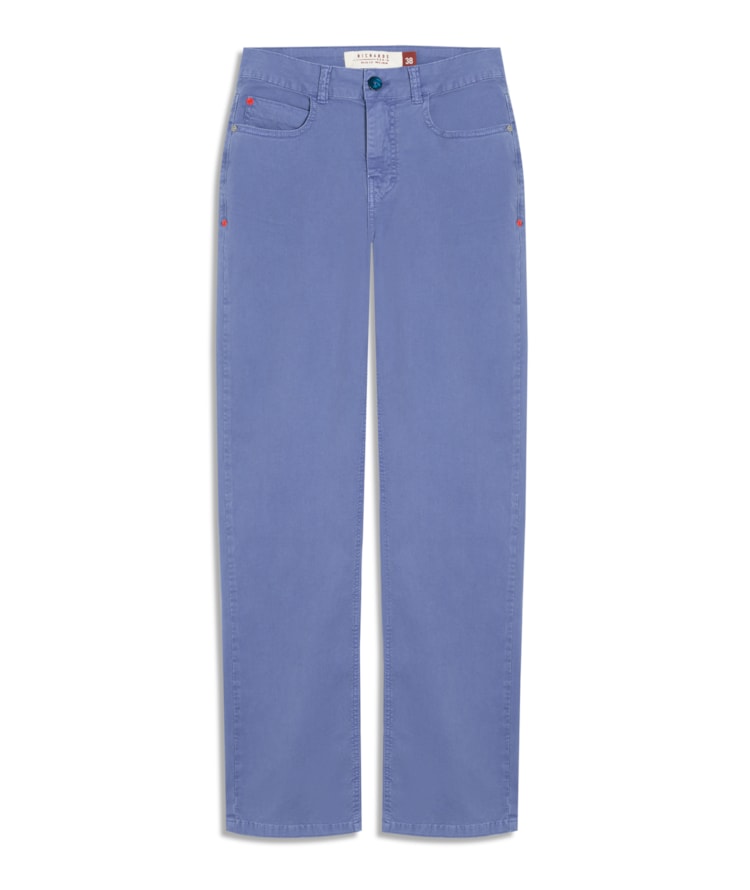 Calça Sarja Rain Reta Gisele Azul Jeans