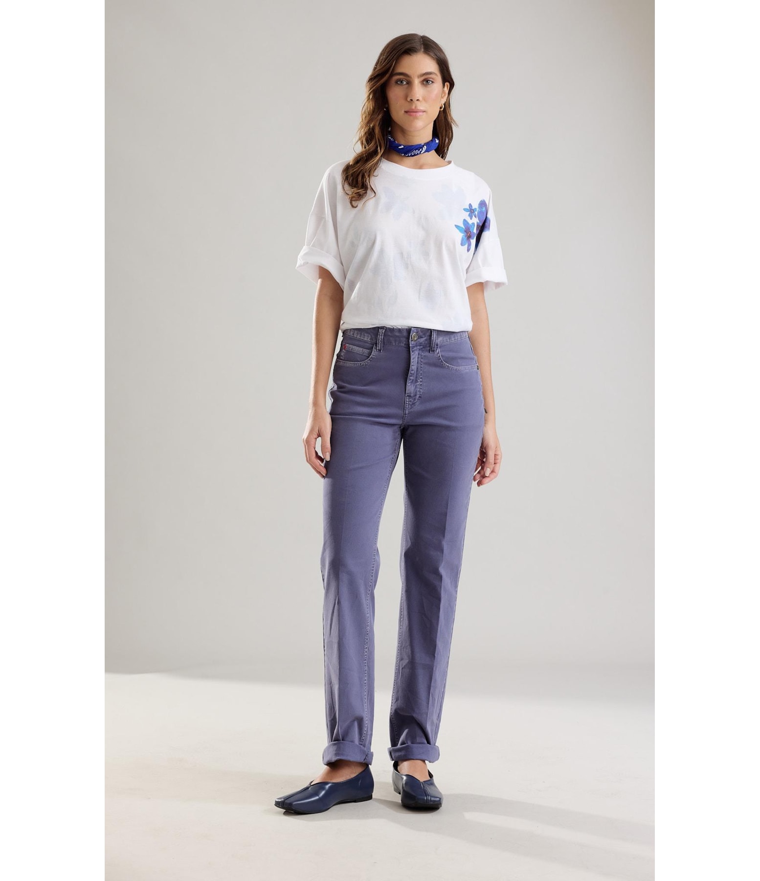 Calça Sarja Rain Reta Gisele Misty