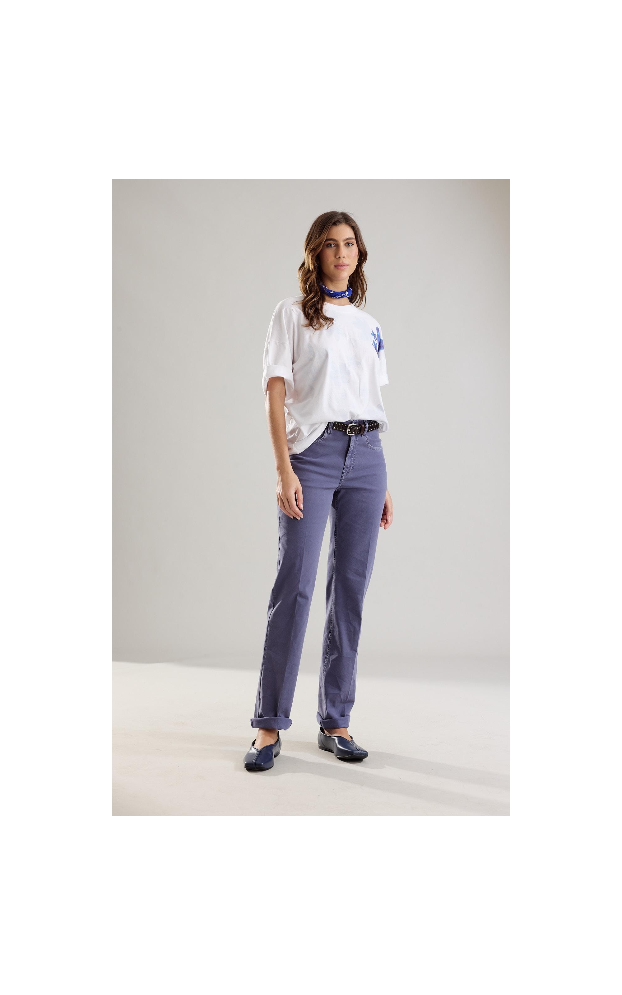 Calça Sarja Rain Reta Gisele Misty