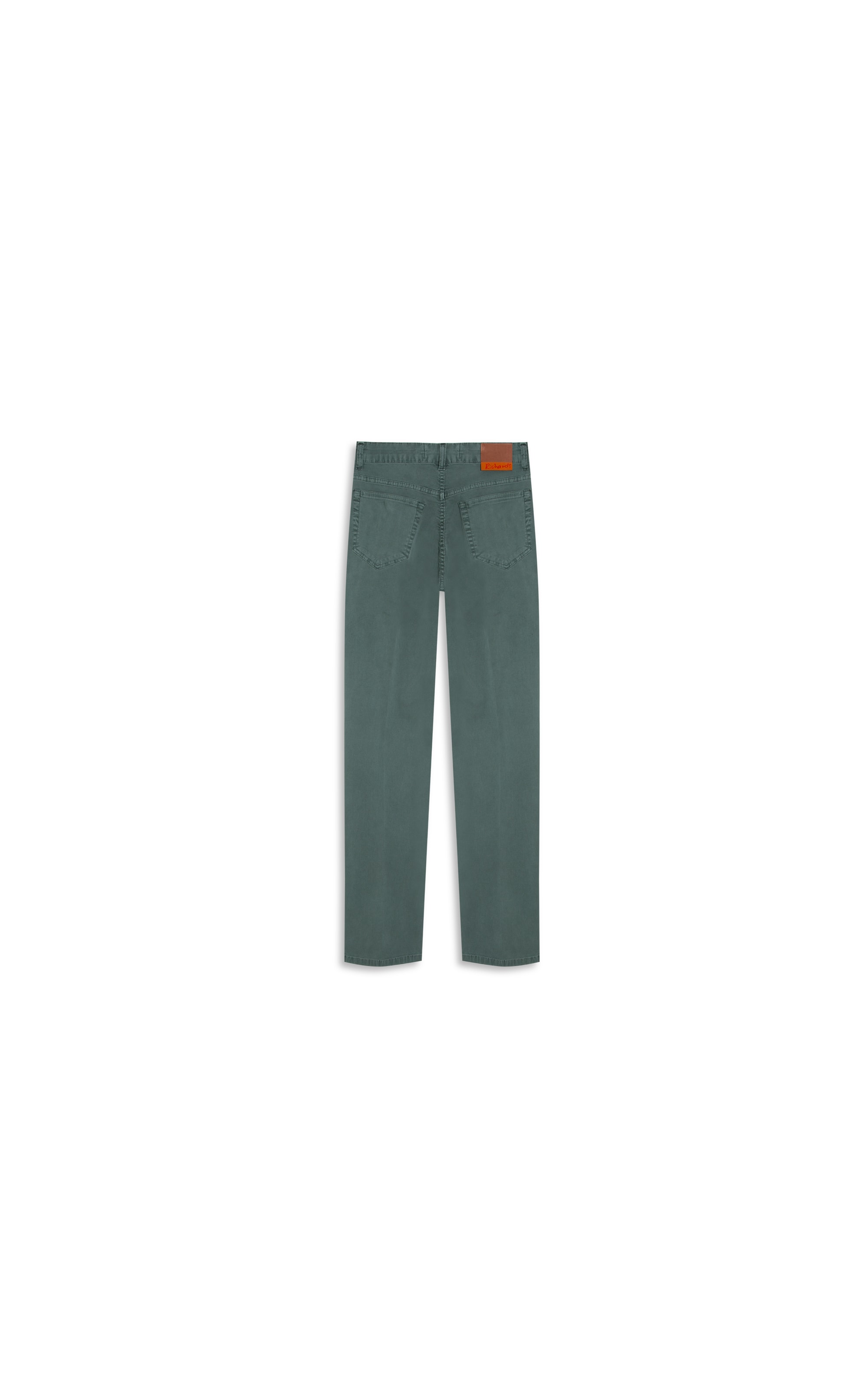 Calça Sarja Rain Reta Gisele Verde Army