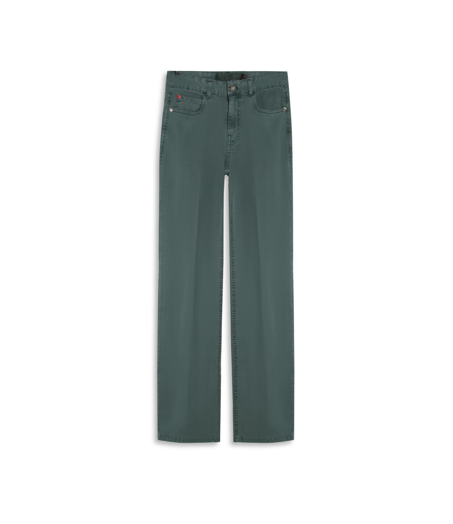 Calça Sarja Rain Reta Gisele Verde Army