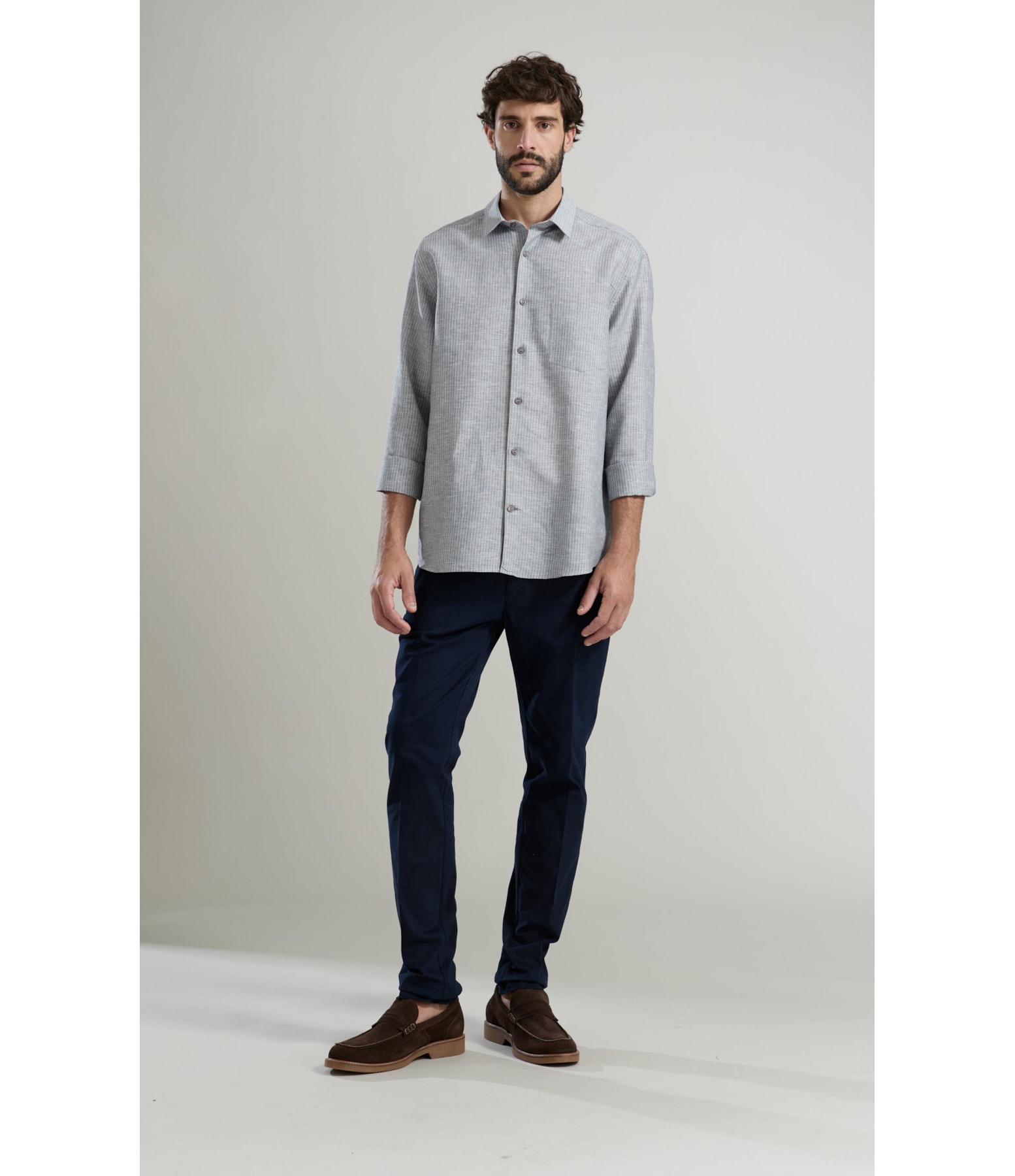 Calça Skinny Piece Dye Midnight Blue