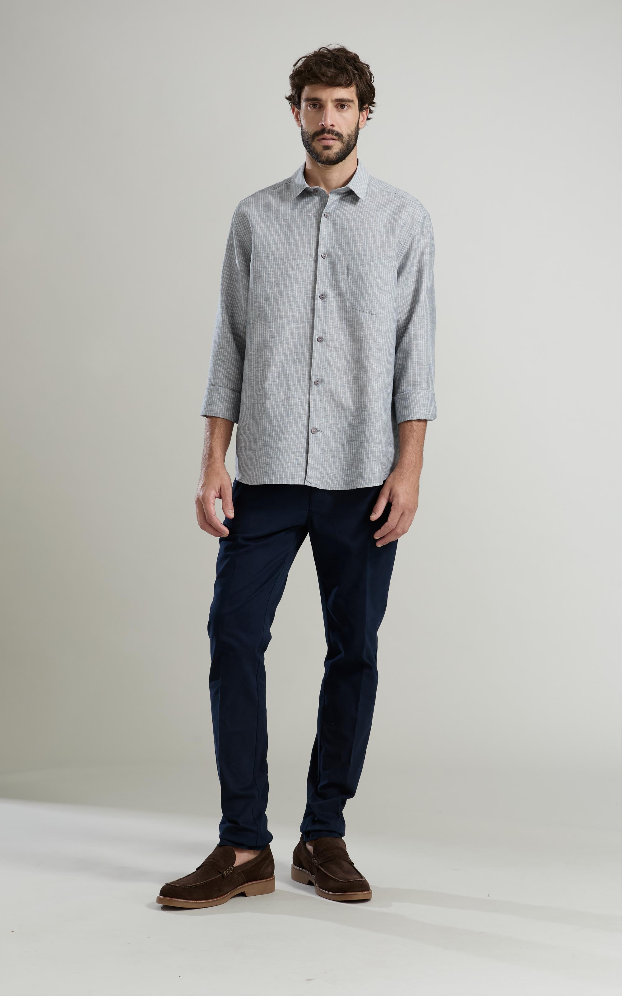 Calça Skinny Piece Dye Midnight Blue