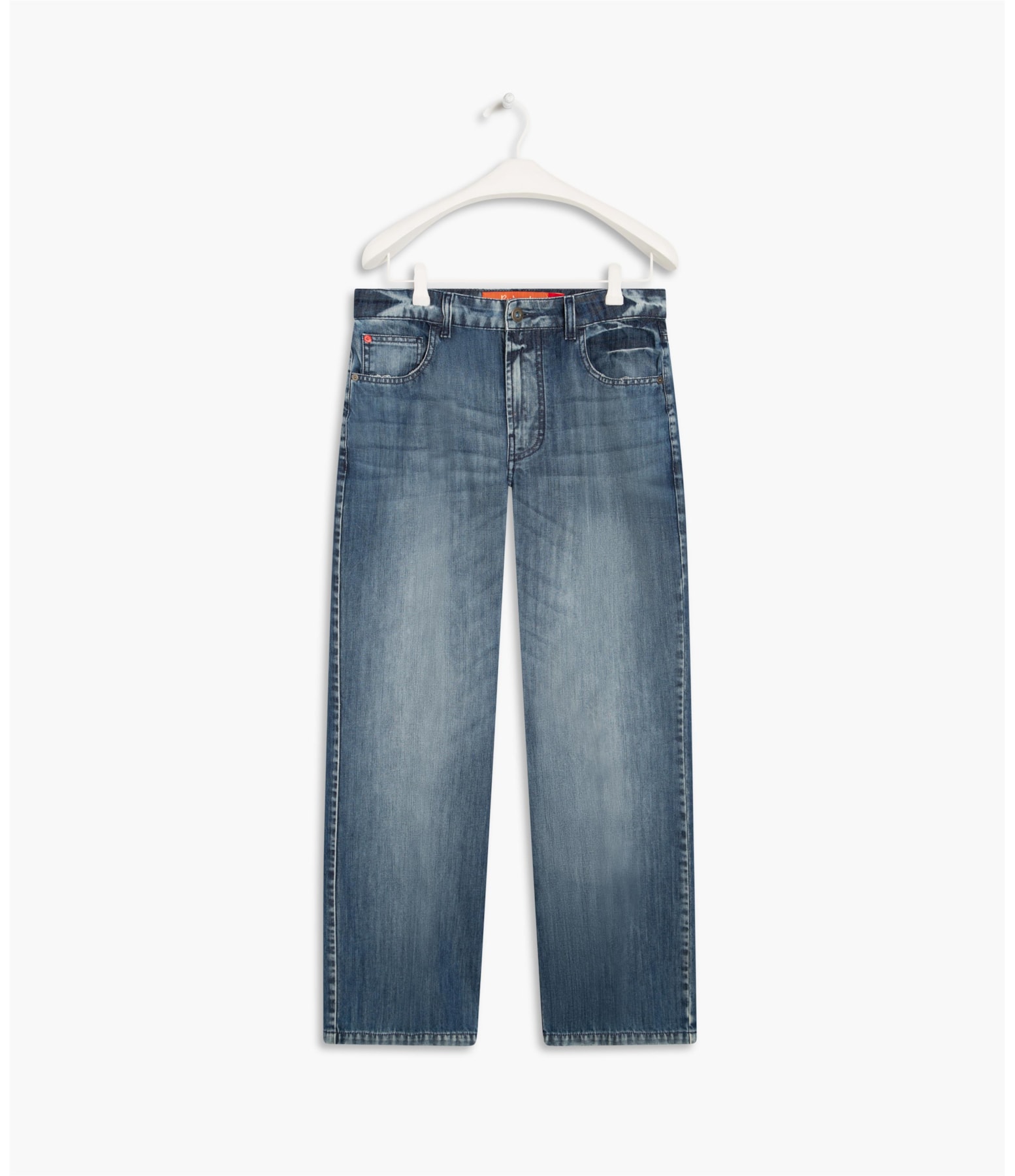 Calça Slouchy Denim                                         