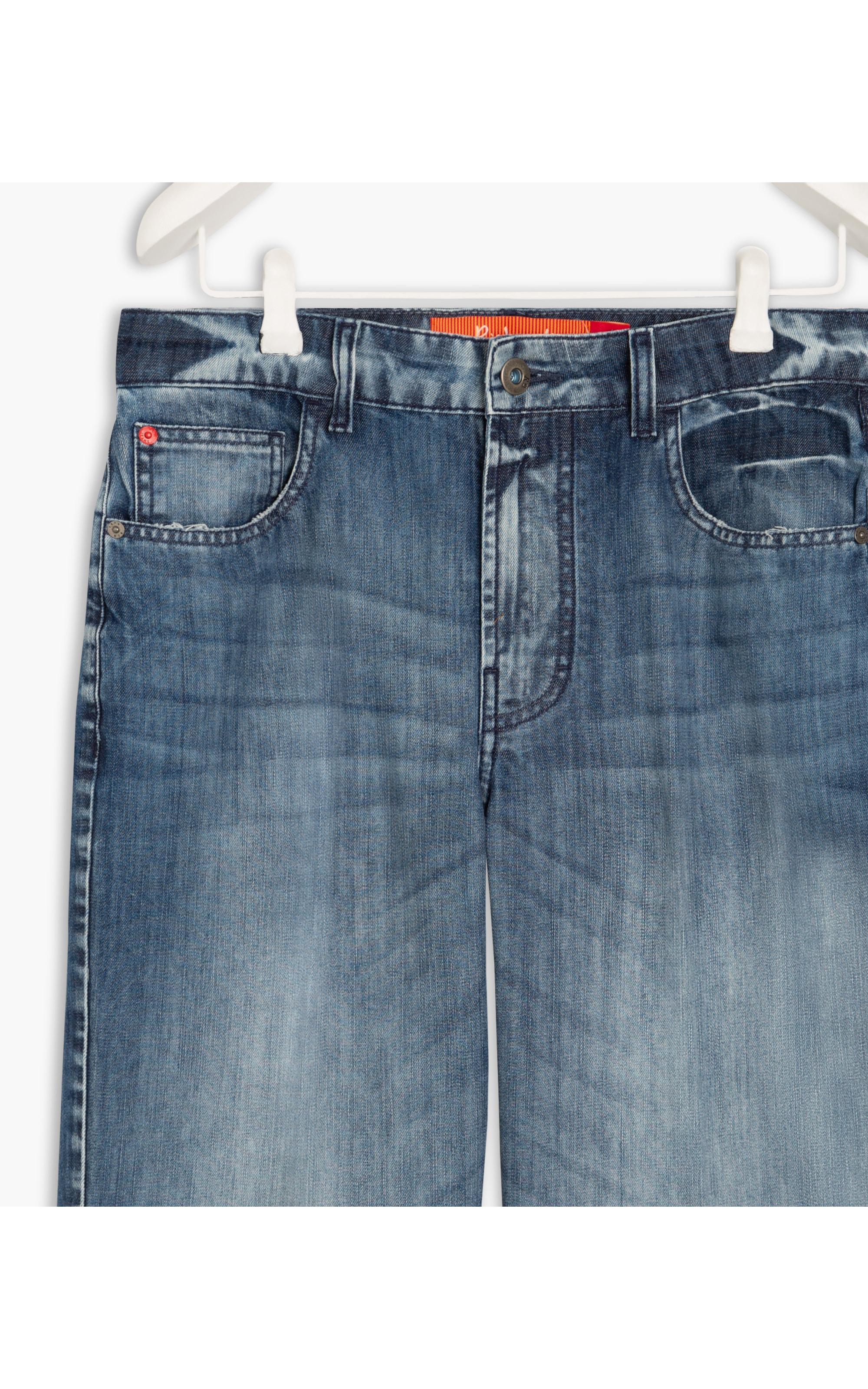 Calça Slouchy Denim                                         