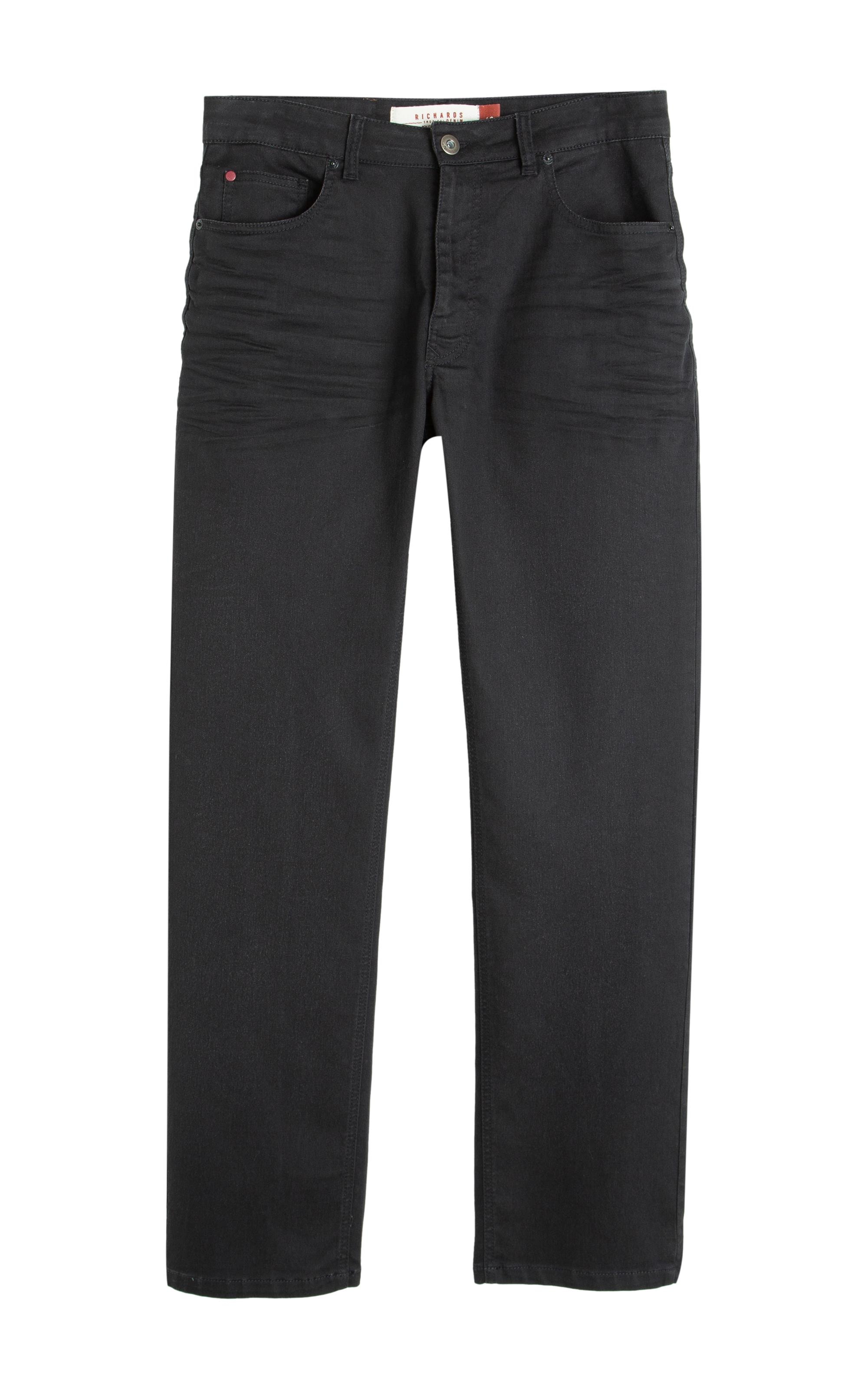 Calça Sprouting Black Elastic Tradiciona 2122-Lav.Resina Total+sto