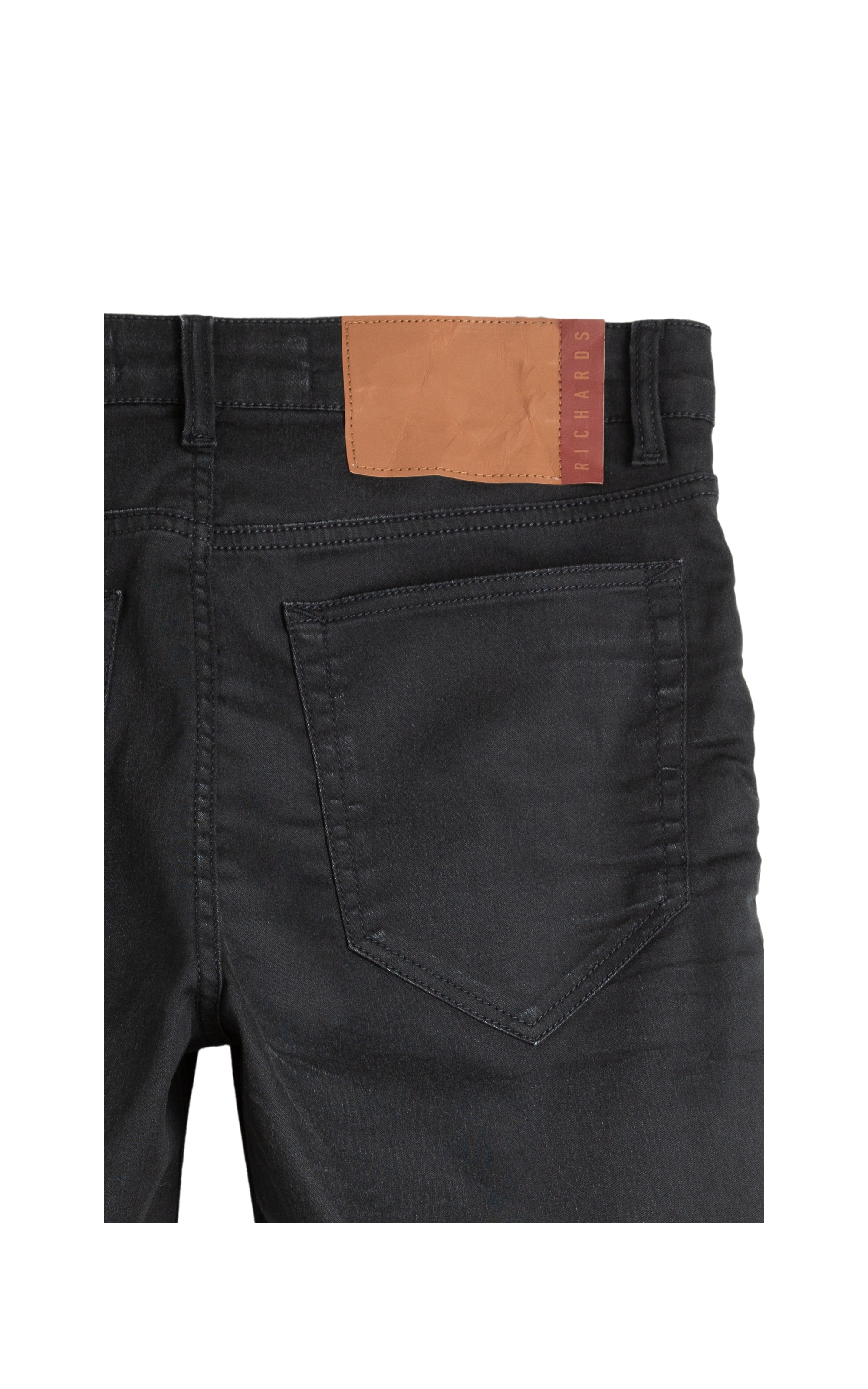 Calça Sprouting Black Elastic Tradiciona 2122-Lav.Resina Total+sto