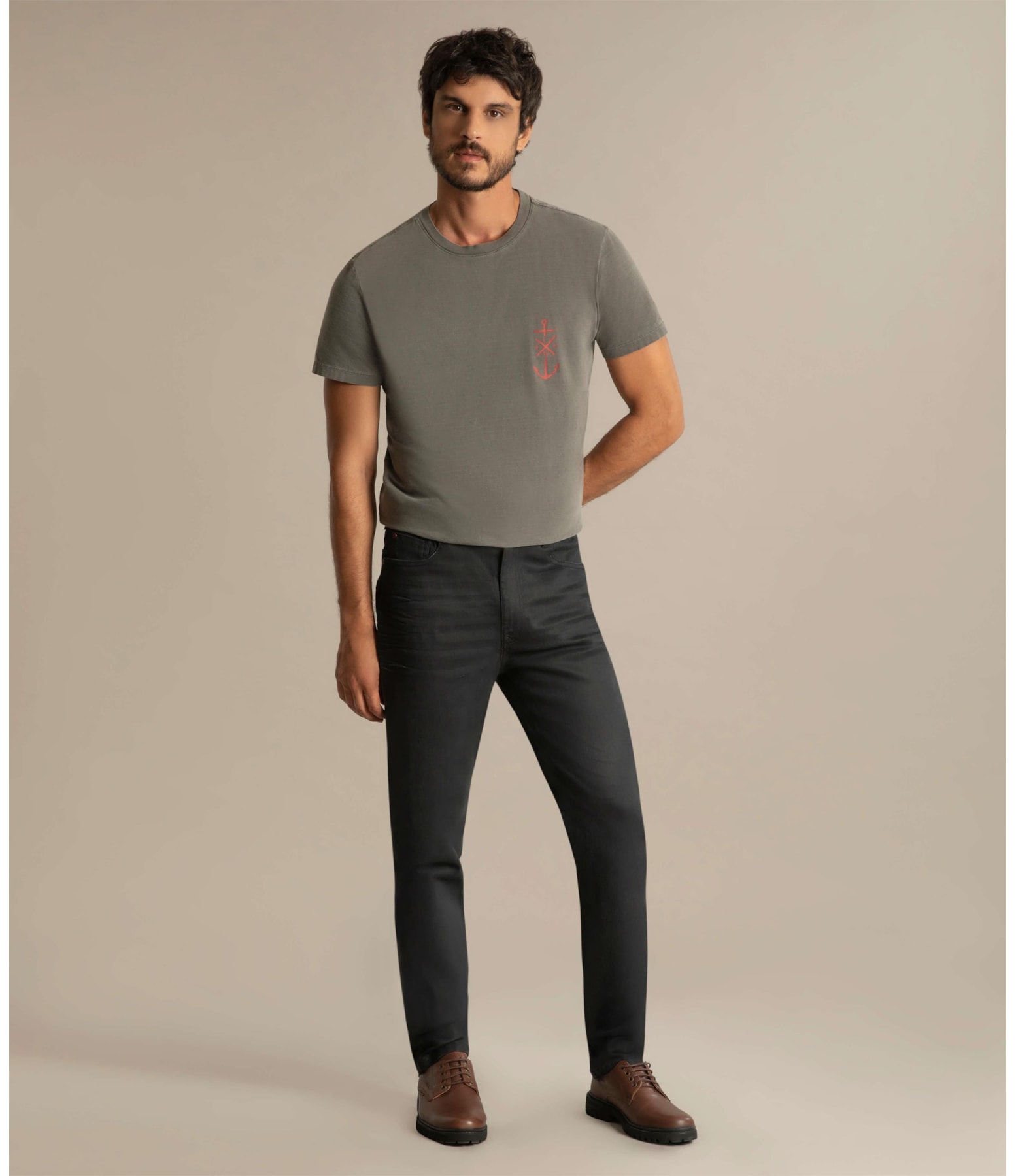 Calça Storm Elastic Tradicional Lav. Resina Total+ Stone