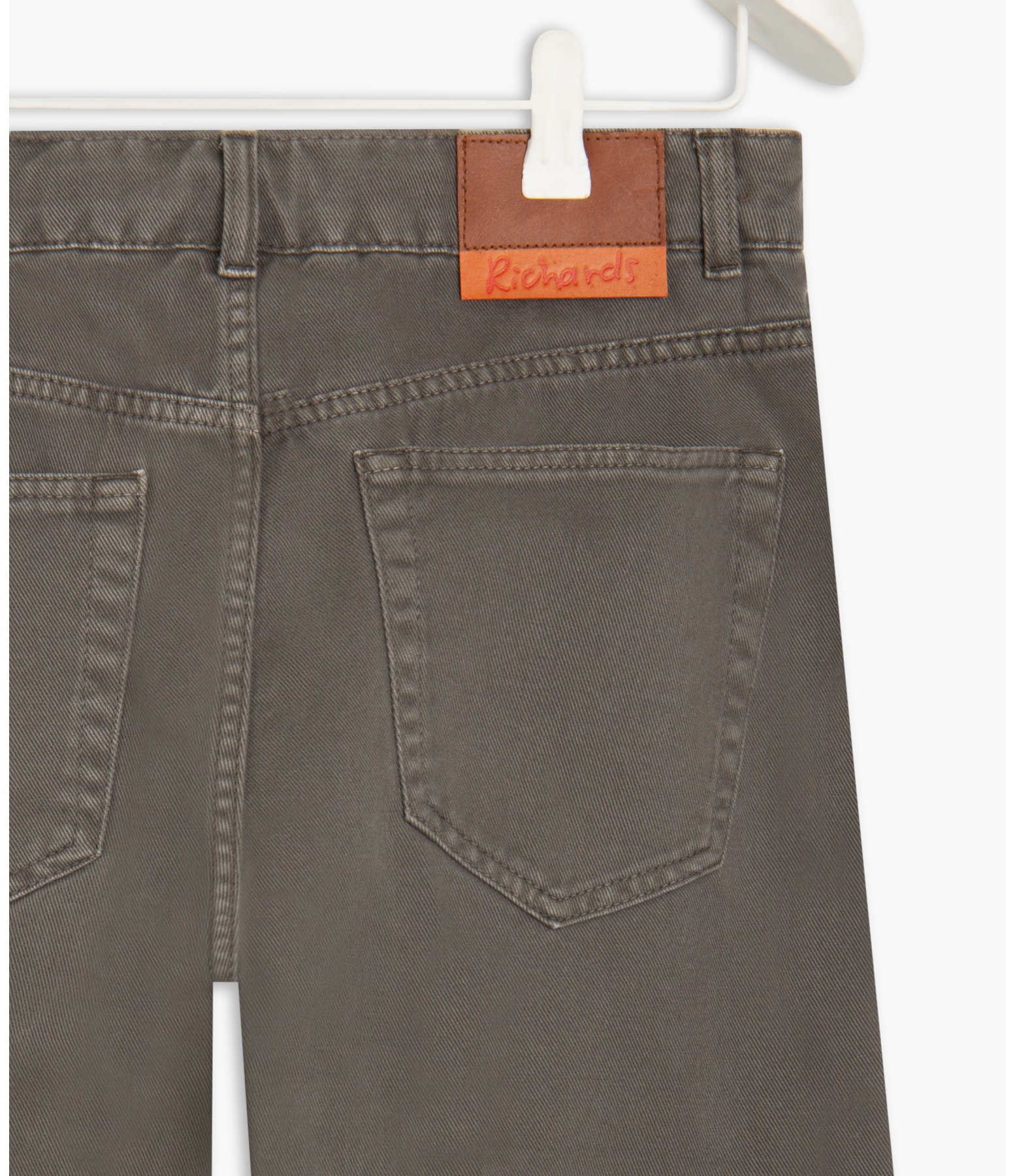 Calça Supper Baggy White Denim Husk