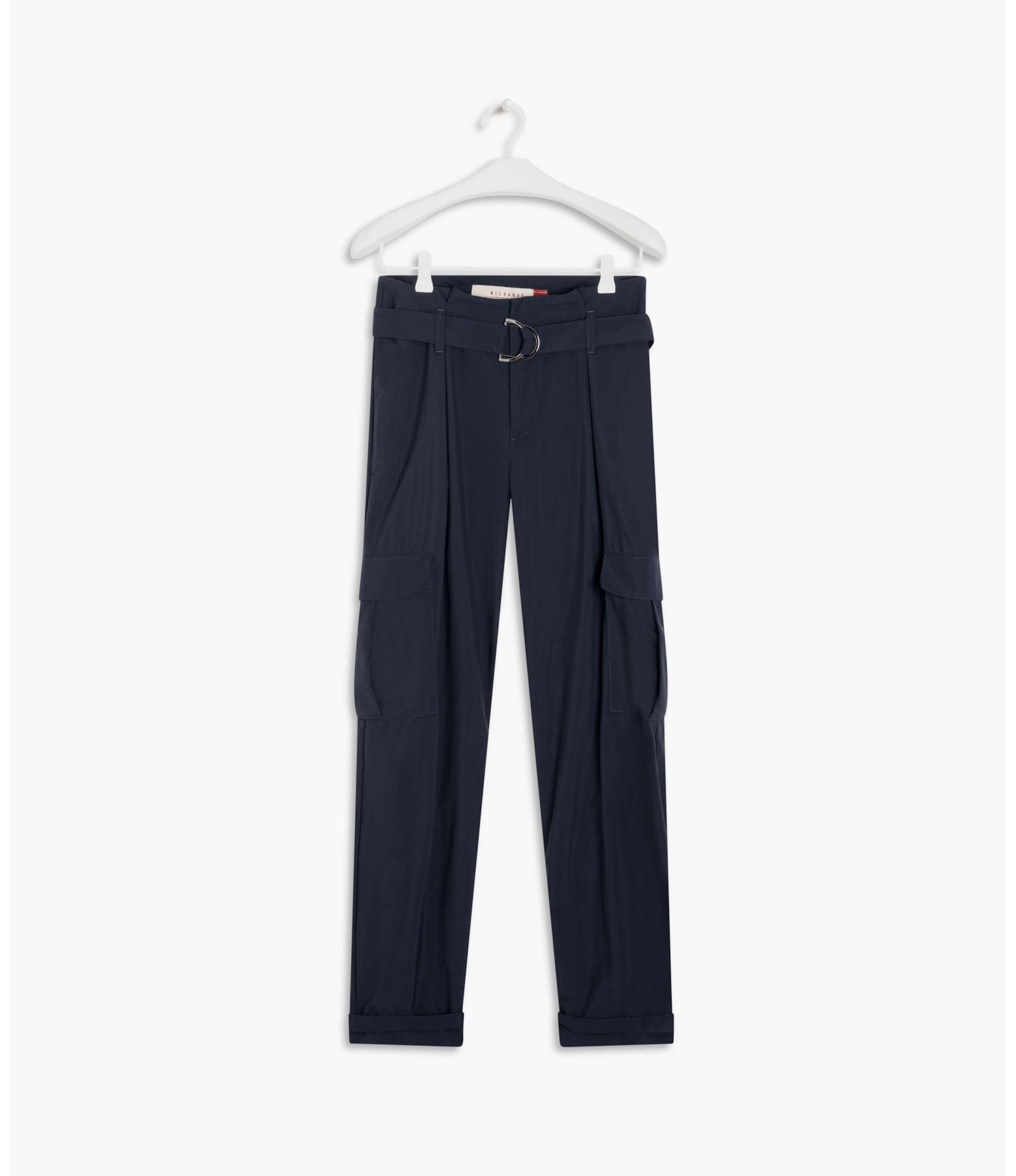 Calça Tech Fivelas Dark Navy
