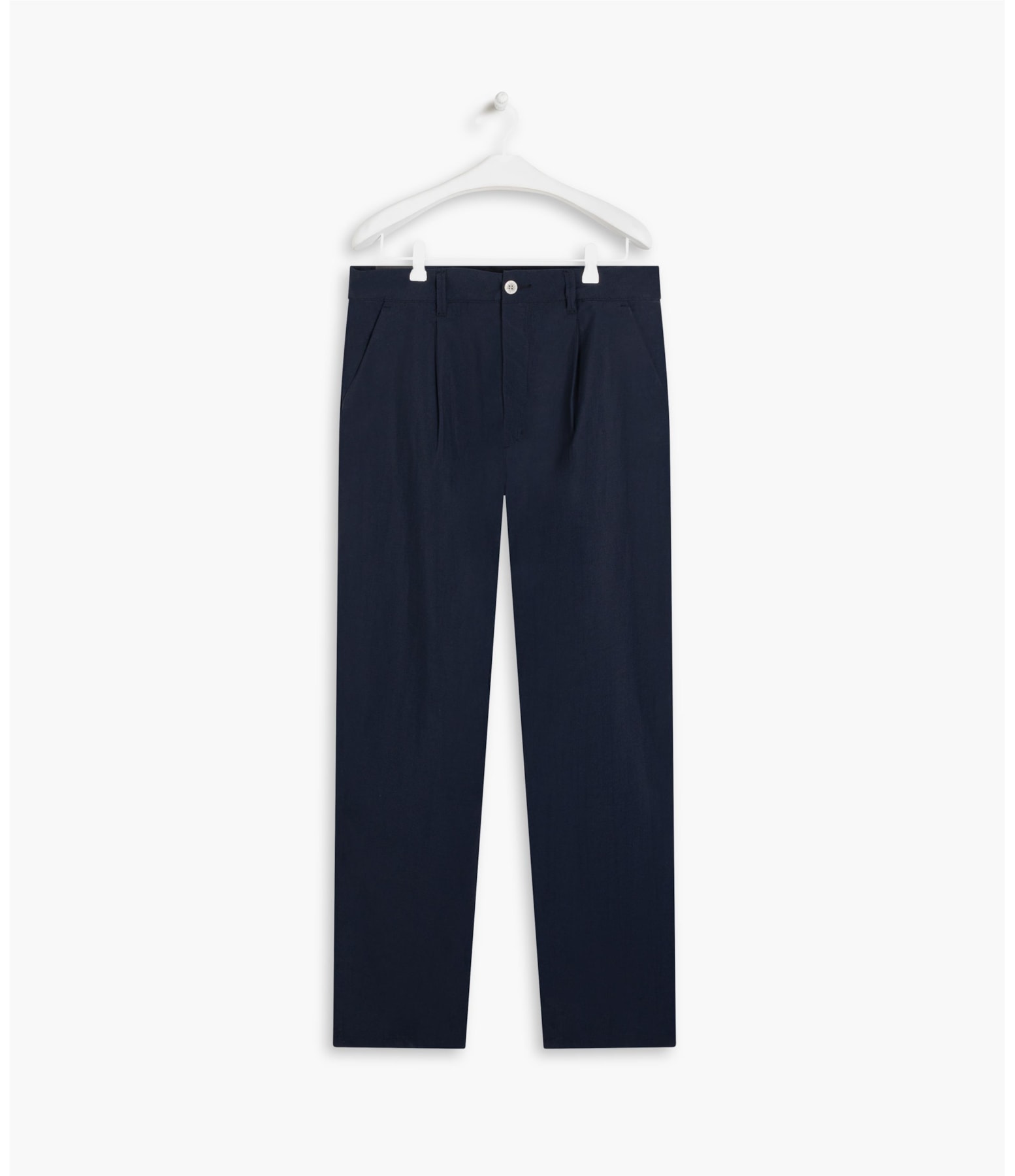Calça Tradicional Mario Wal Dark Navy