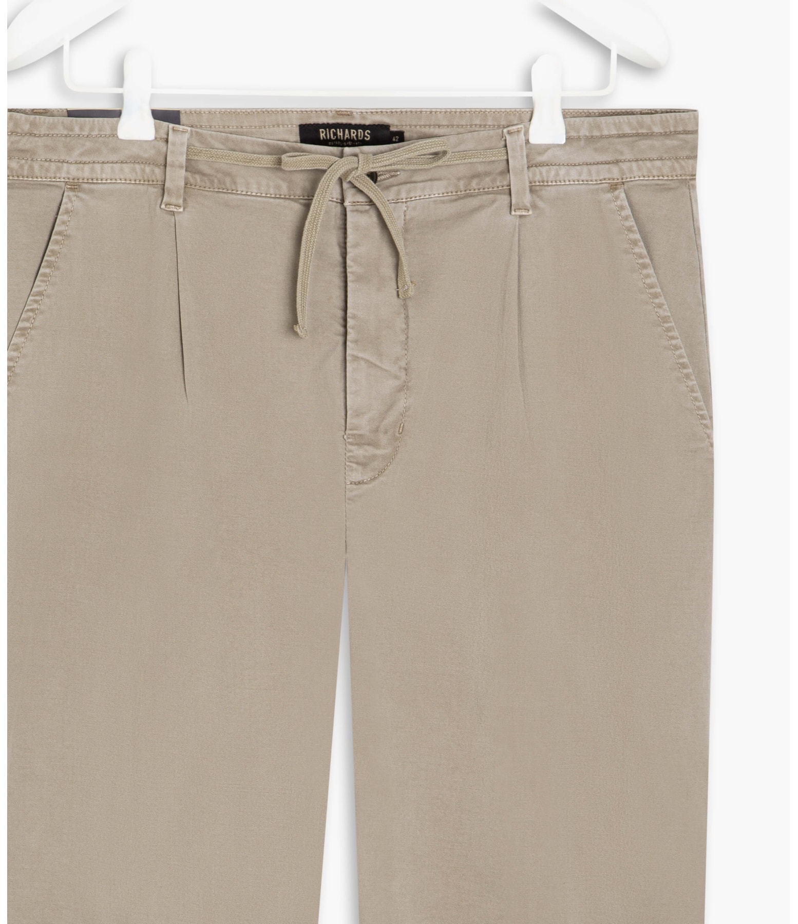 Calça Tradittional Pregas Caqui