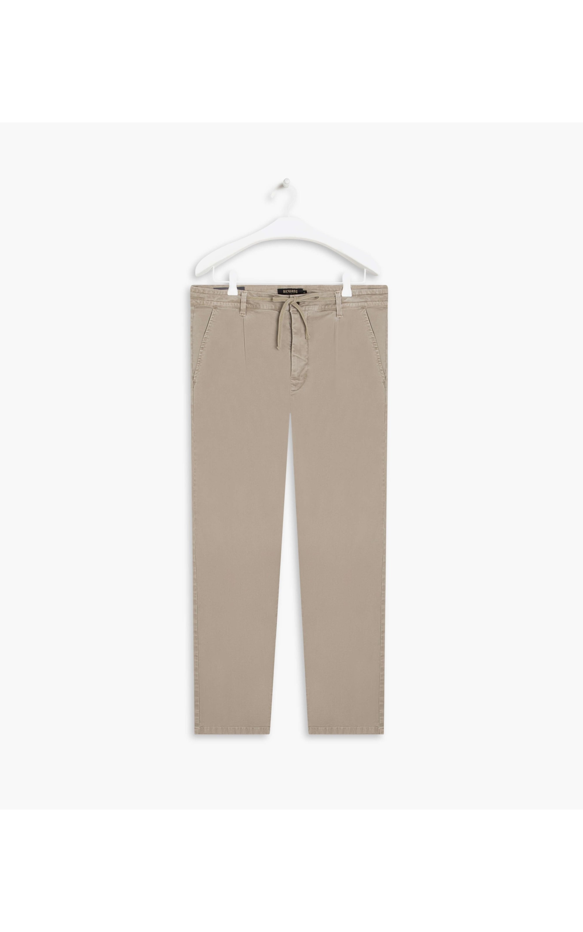 Calça Tradittional Pregas Caqui