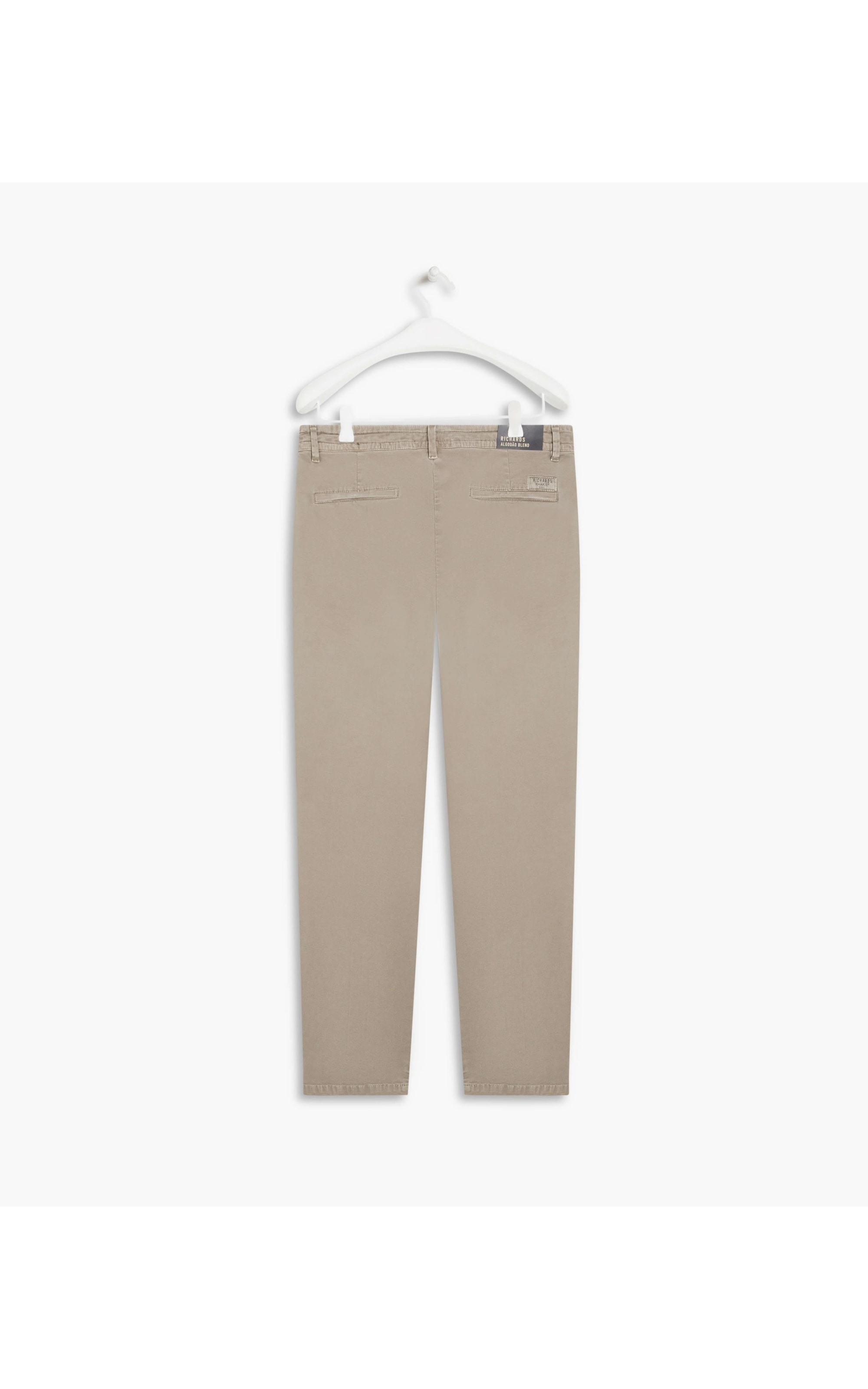 Calça Tradittional Pregas Caqui