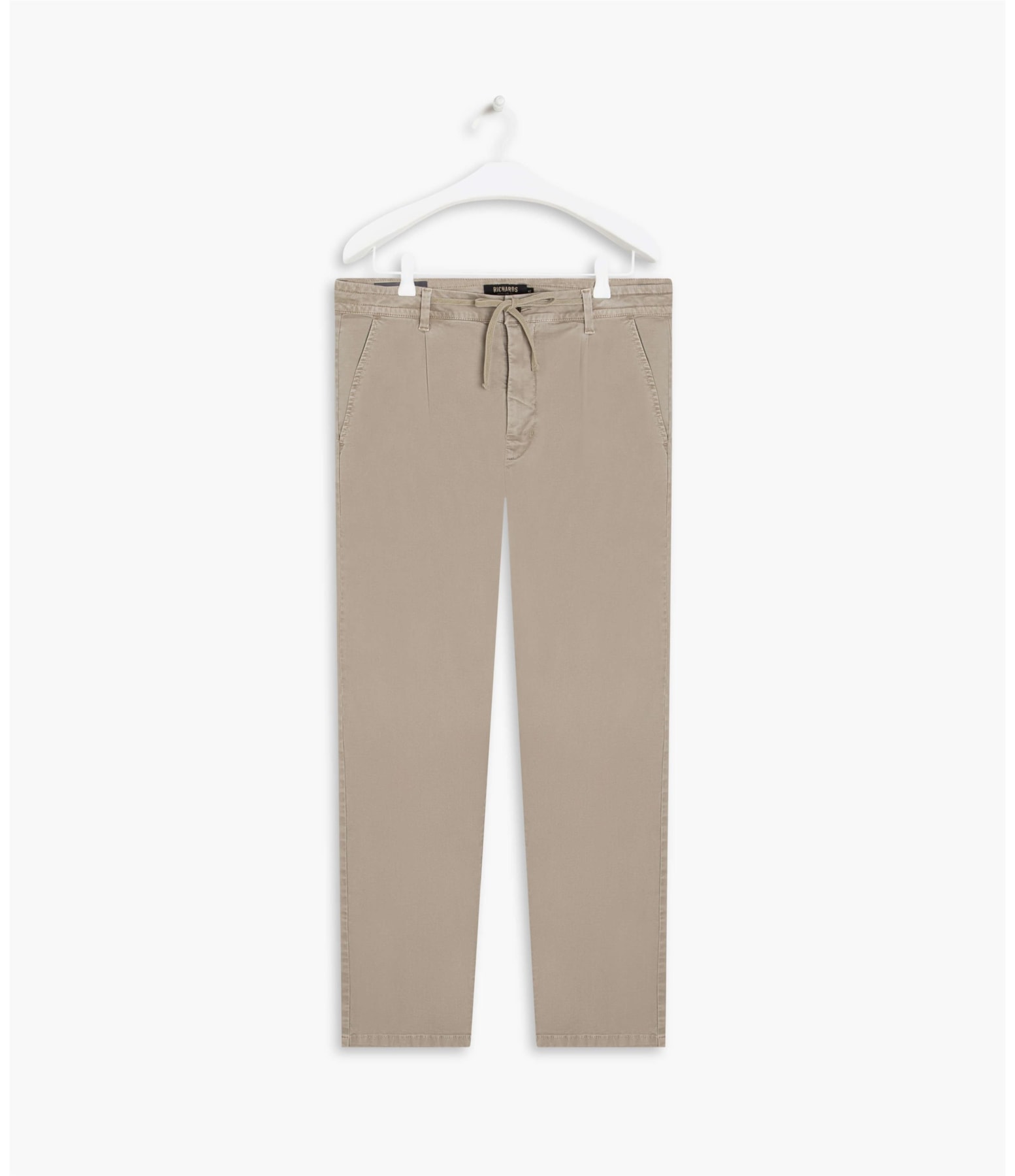 Calça Tradittional Pregas Caqui