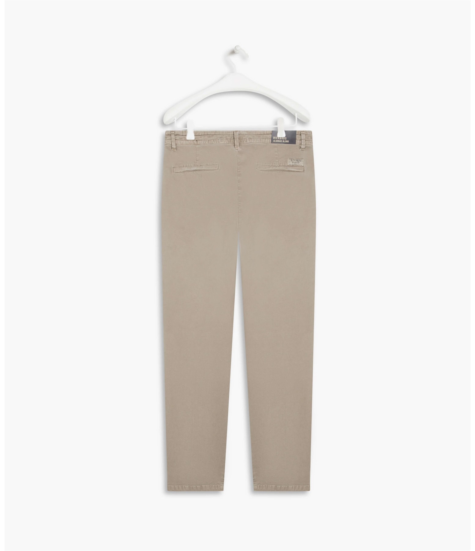 Calça Tradittional Pregas Caqui