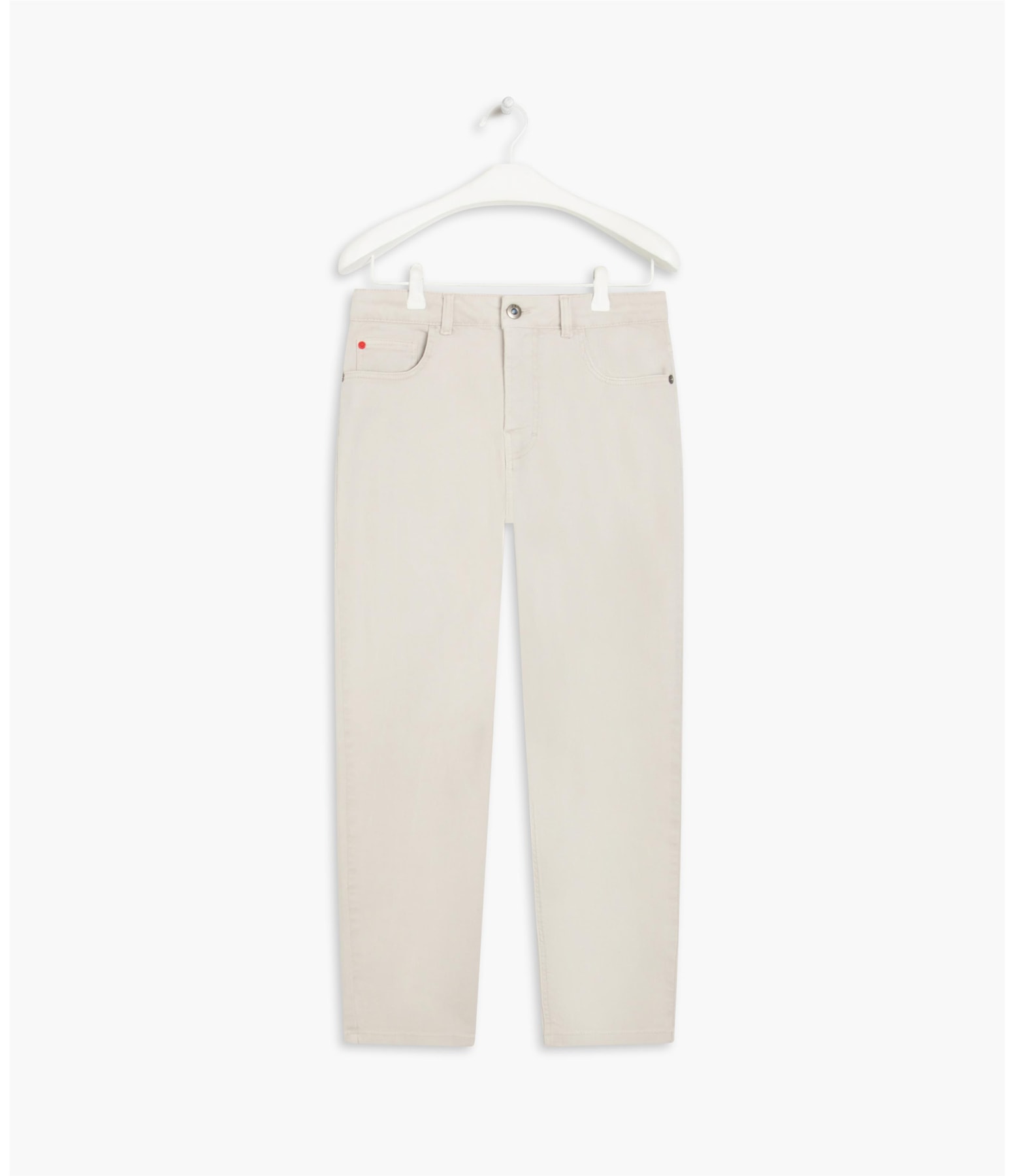 Calça Trapezio Vintage Denim Gelo