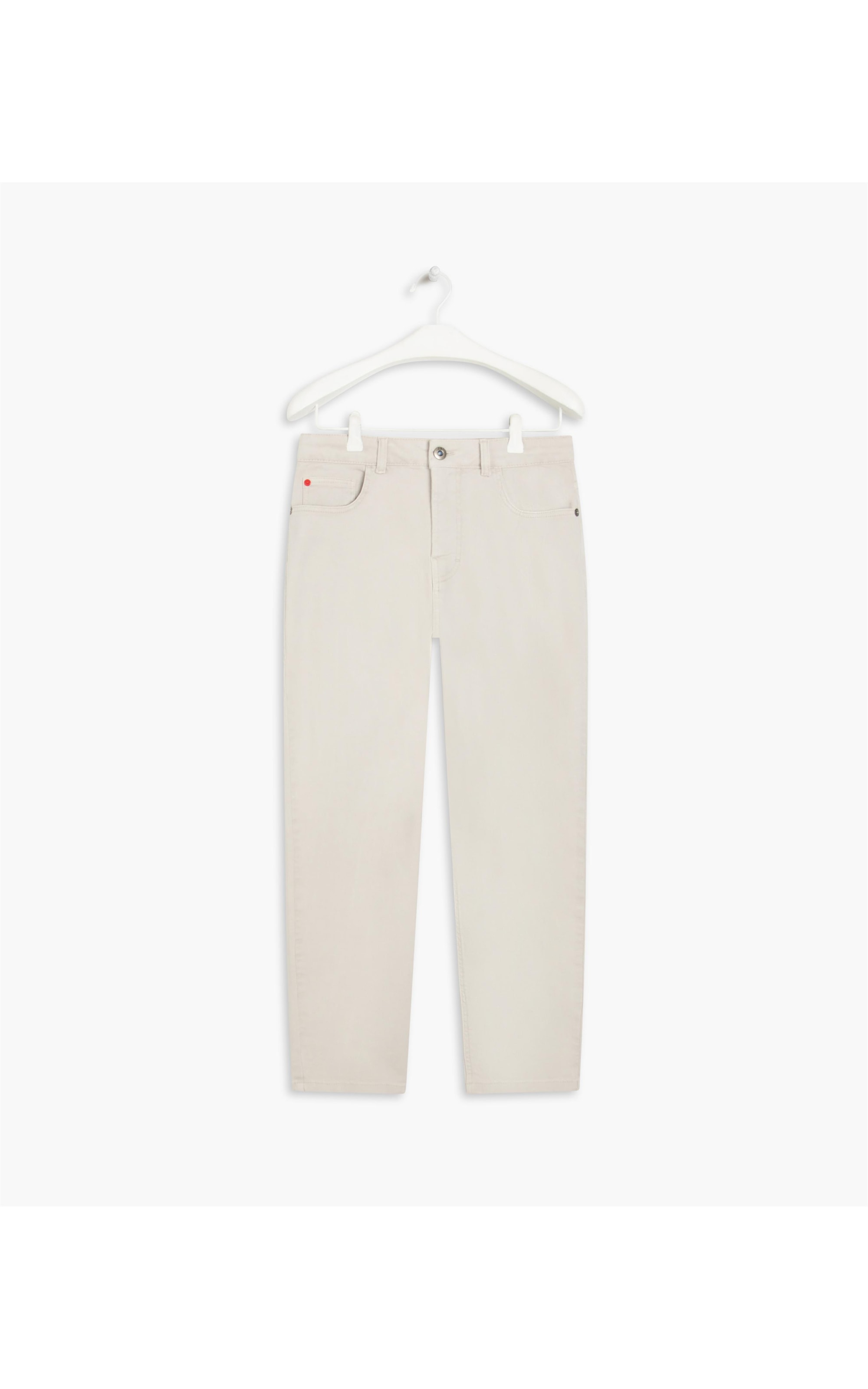 Calça Trapezio Vintage Denim Gelo