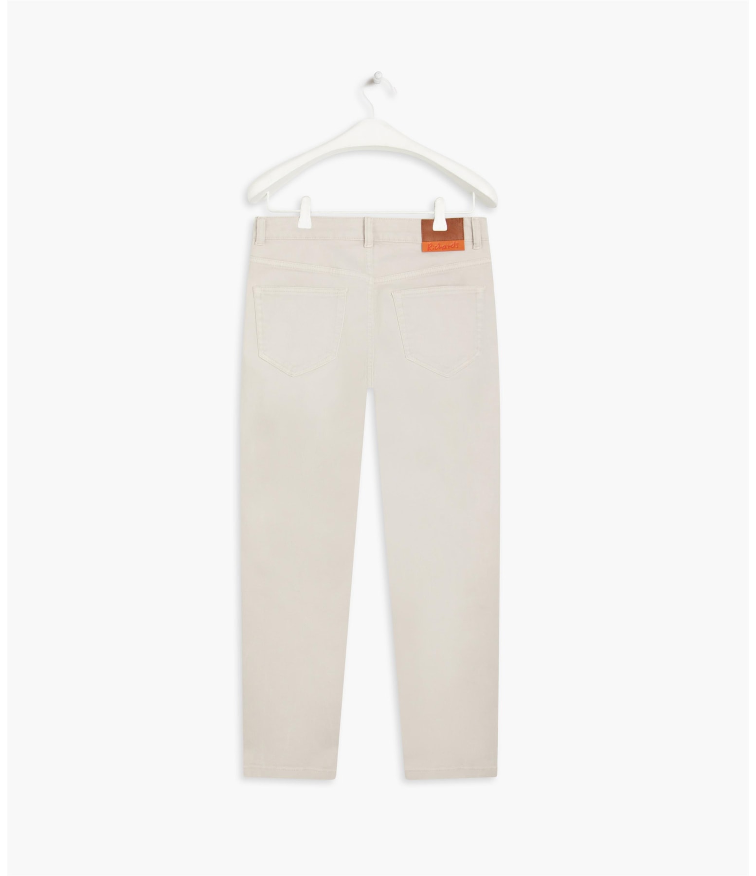 Calça Trapezio Vintage Denim Gelo