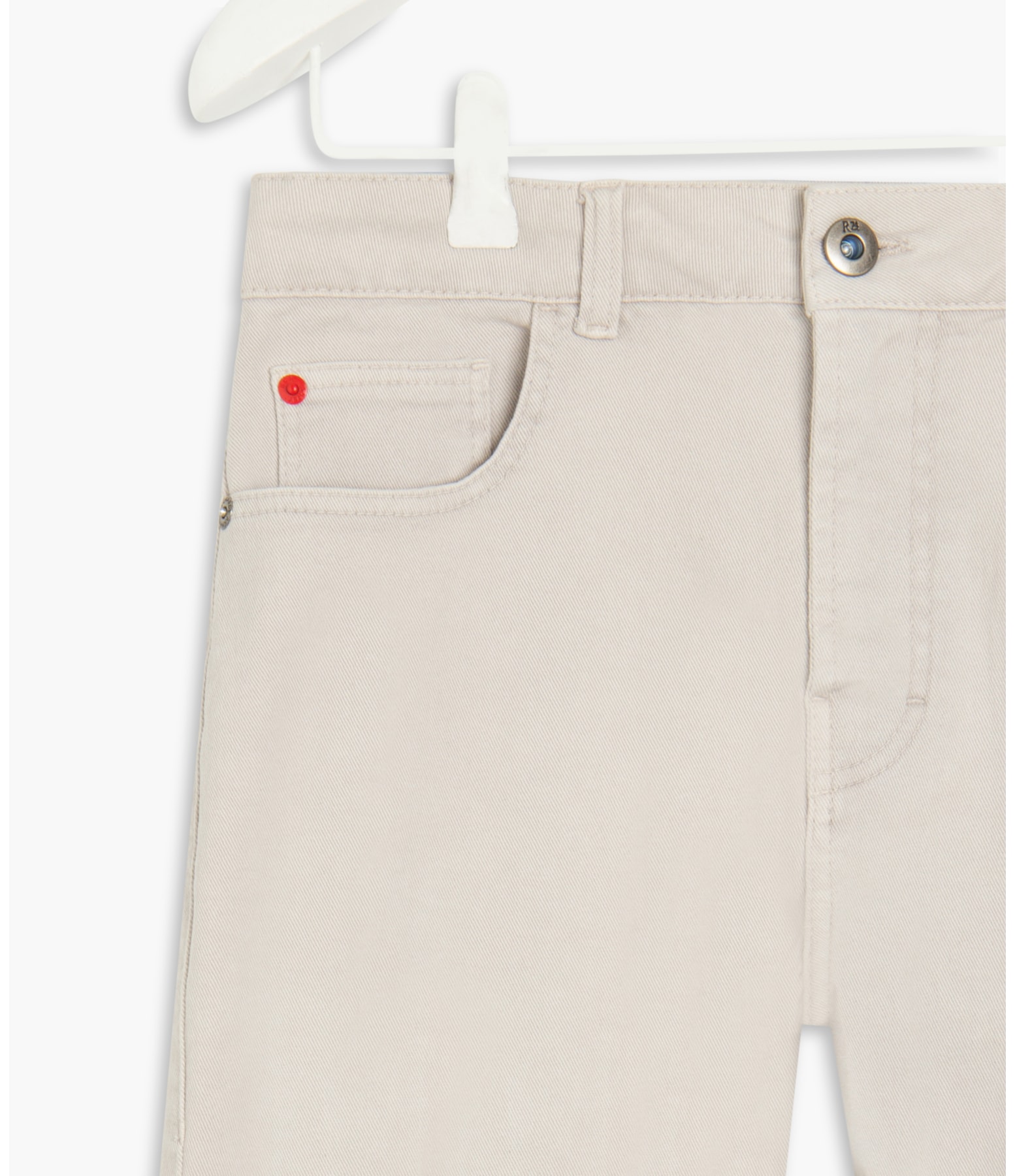 Calça Trapezio Vintage Denim Gelo