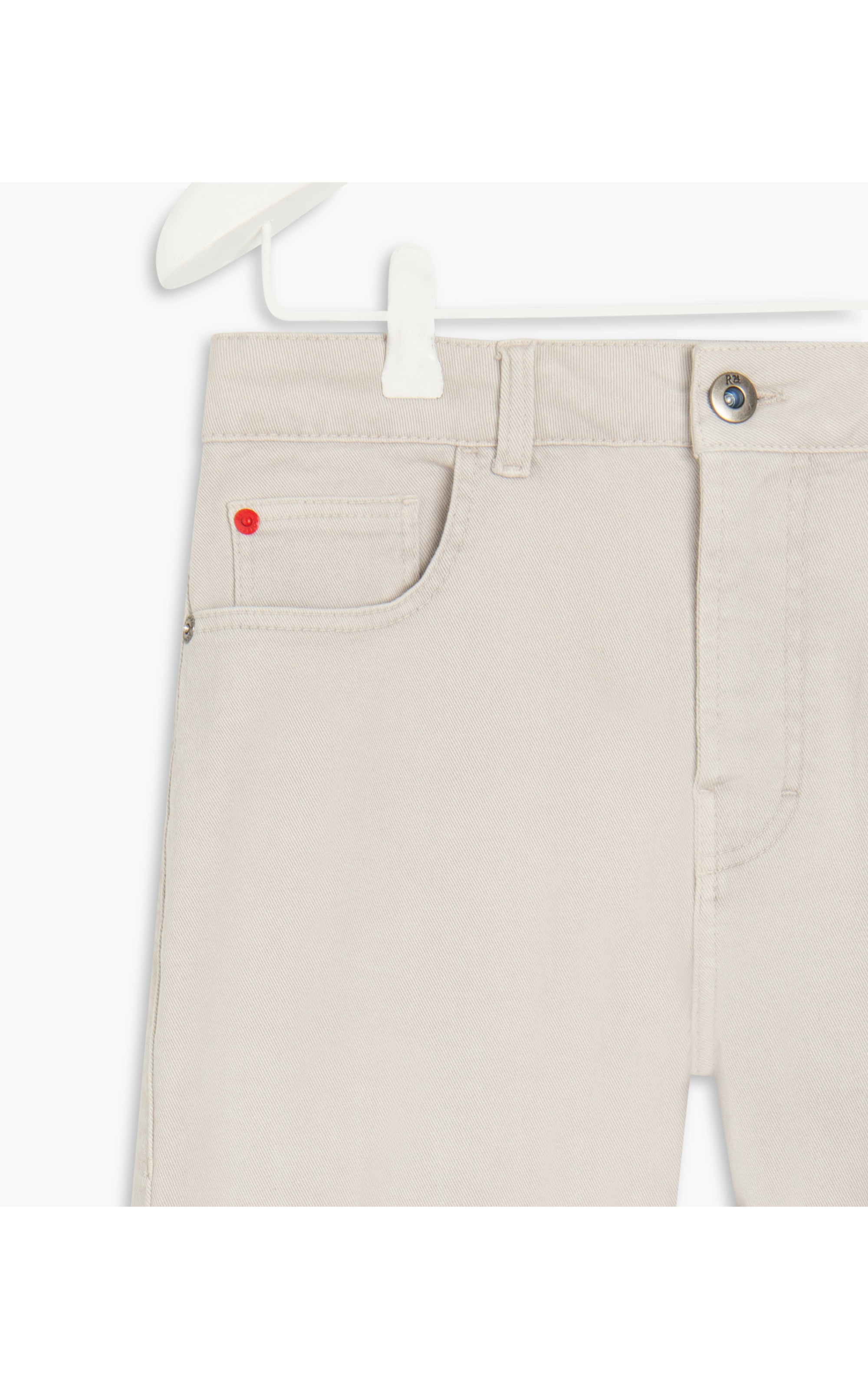 Calça Trapezio Vintage Denim Gelo