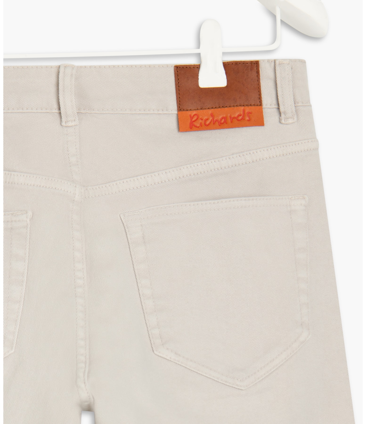Calça Trapezio Vintage Denim Gelo