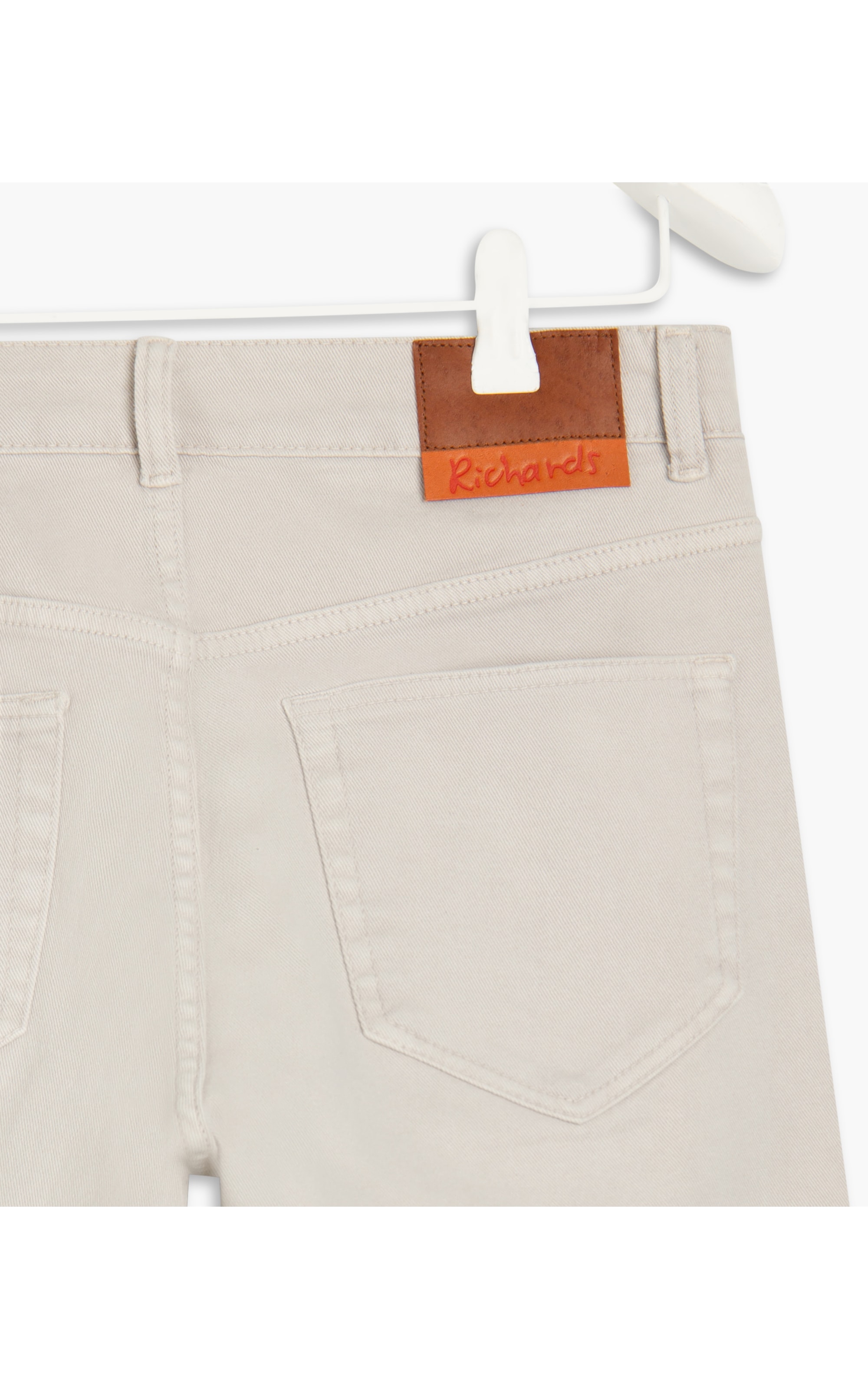 Calça Trapezio Vintage Denim Gelo