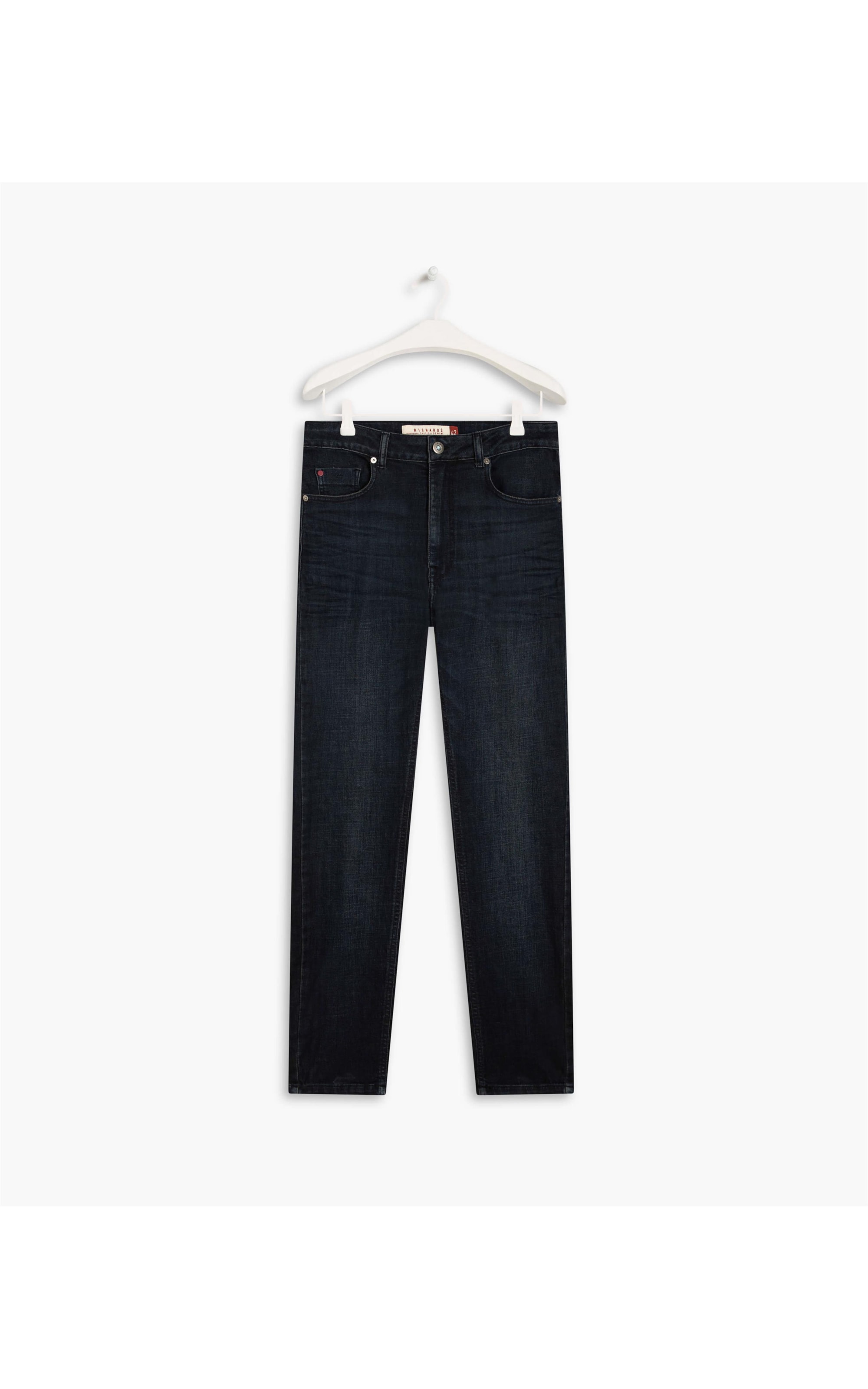 Calça Visco Indigo Elastic Custm Fit Cai Lav.Escuro Dest+used+jato