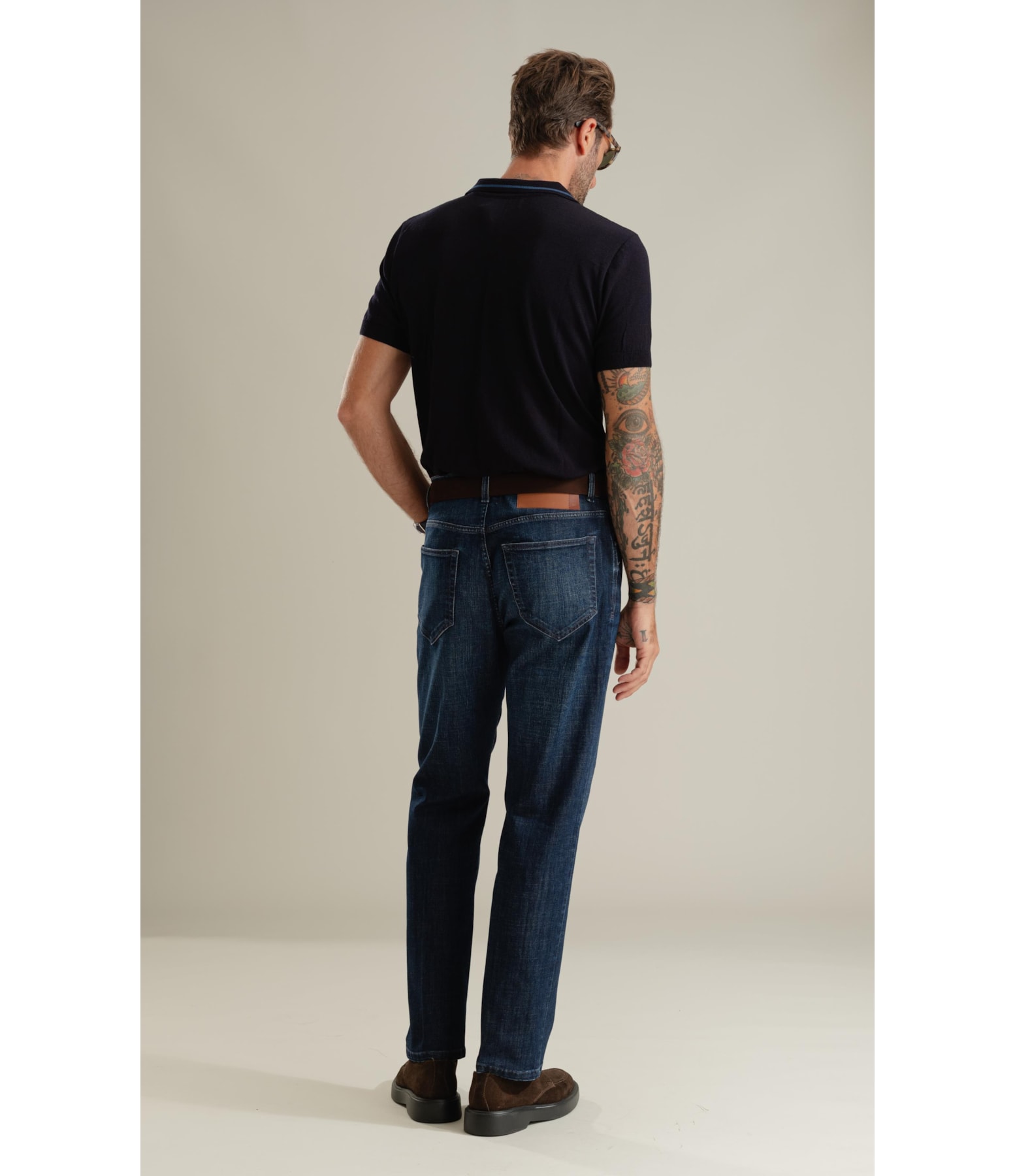 Calça Visco Indigo Escuro C/ Stone