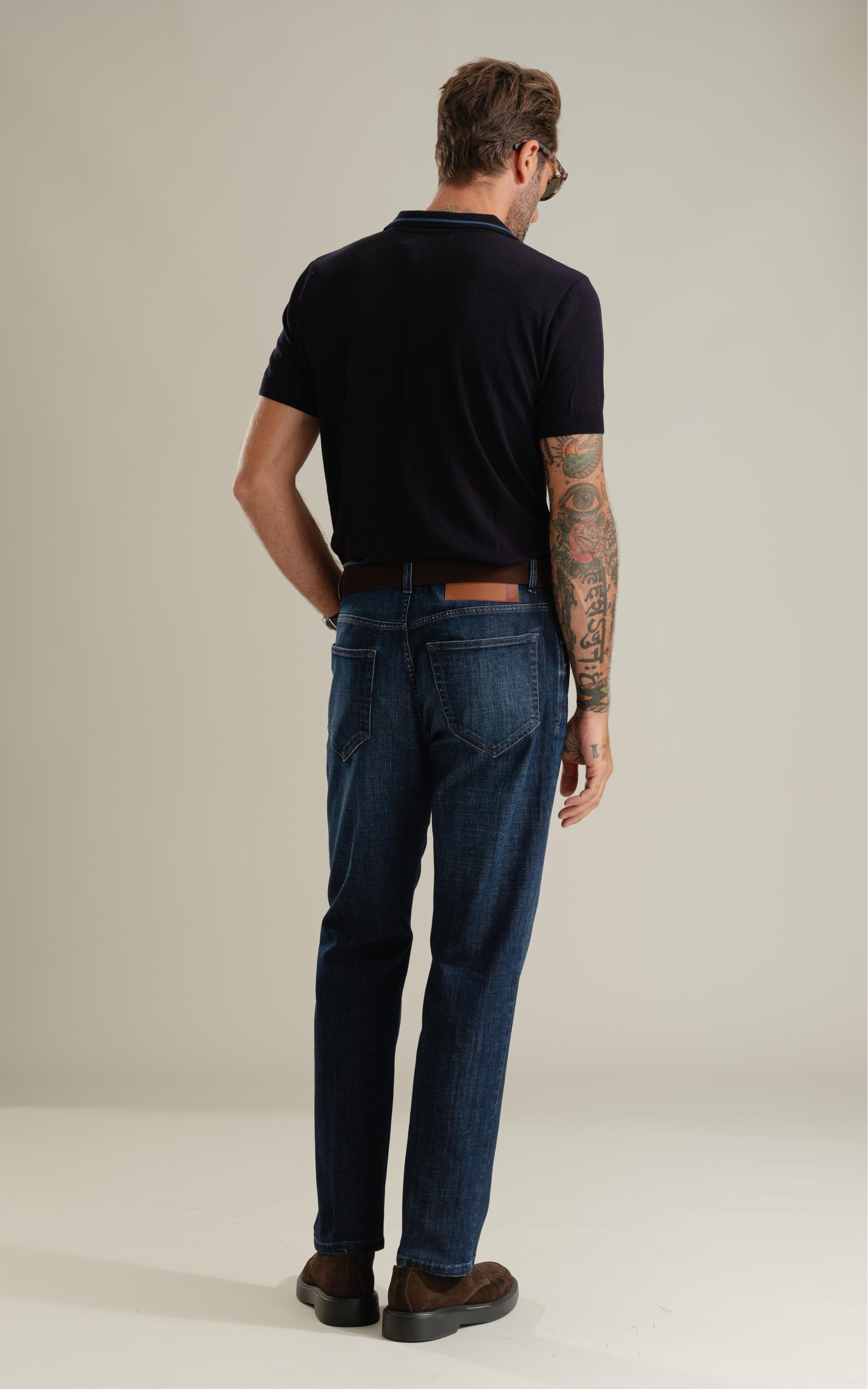 Calça Visco Indigo Escuro C/ Stone