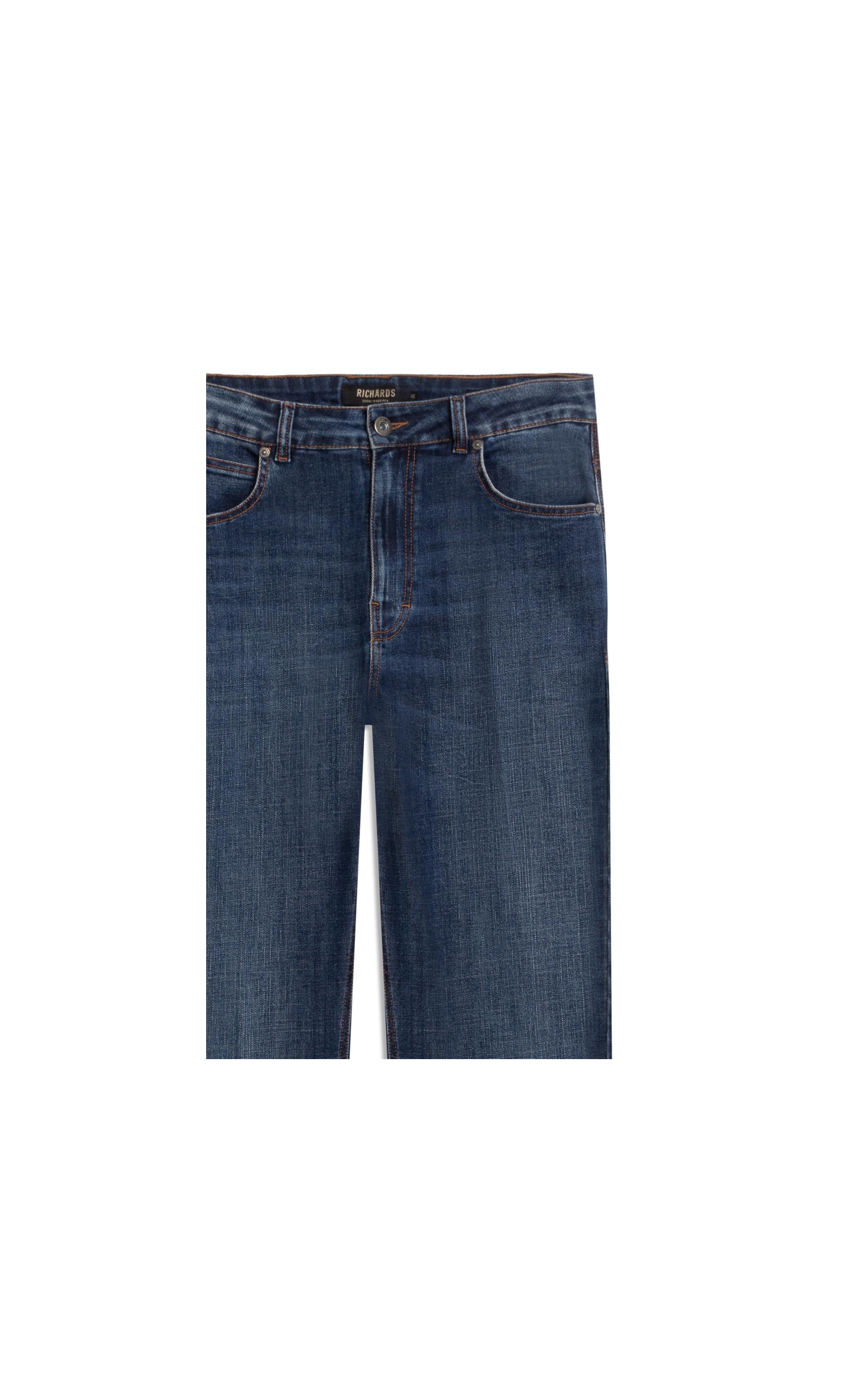 Calça Visco Indigo Lav. Médio C/ Sky