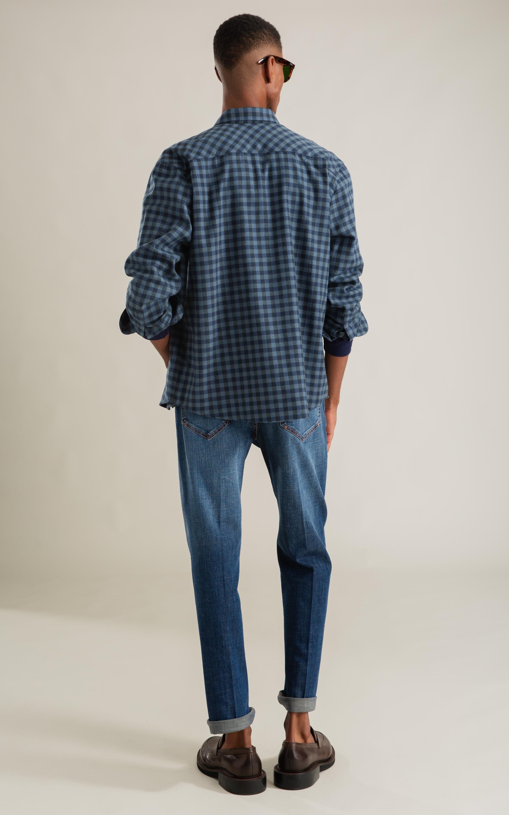Calça Visco Indigo Lav. Médio C/ Sky