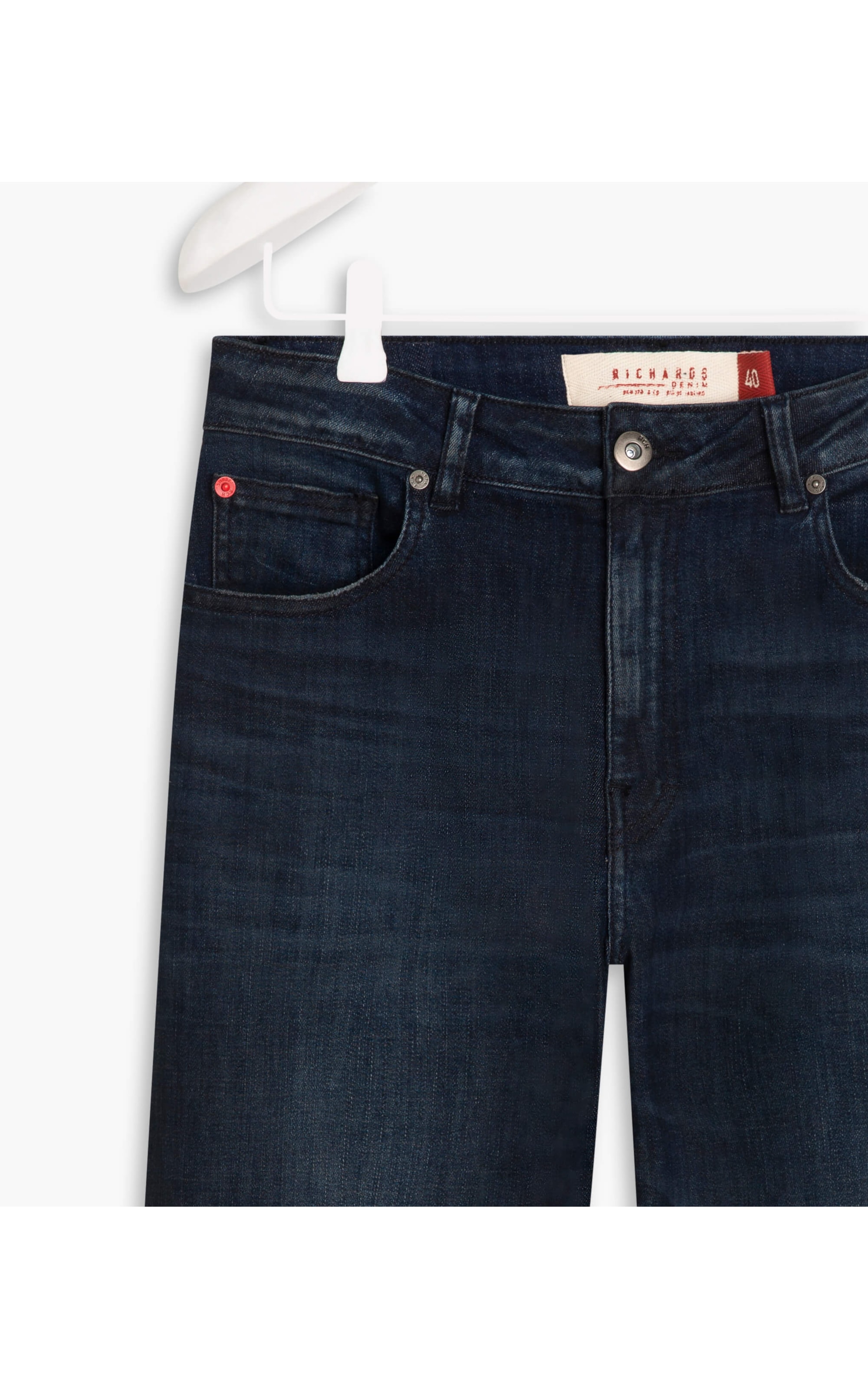 Calça Visco Indigo Padeph Isis Lav. Escuro+destroyer+use