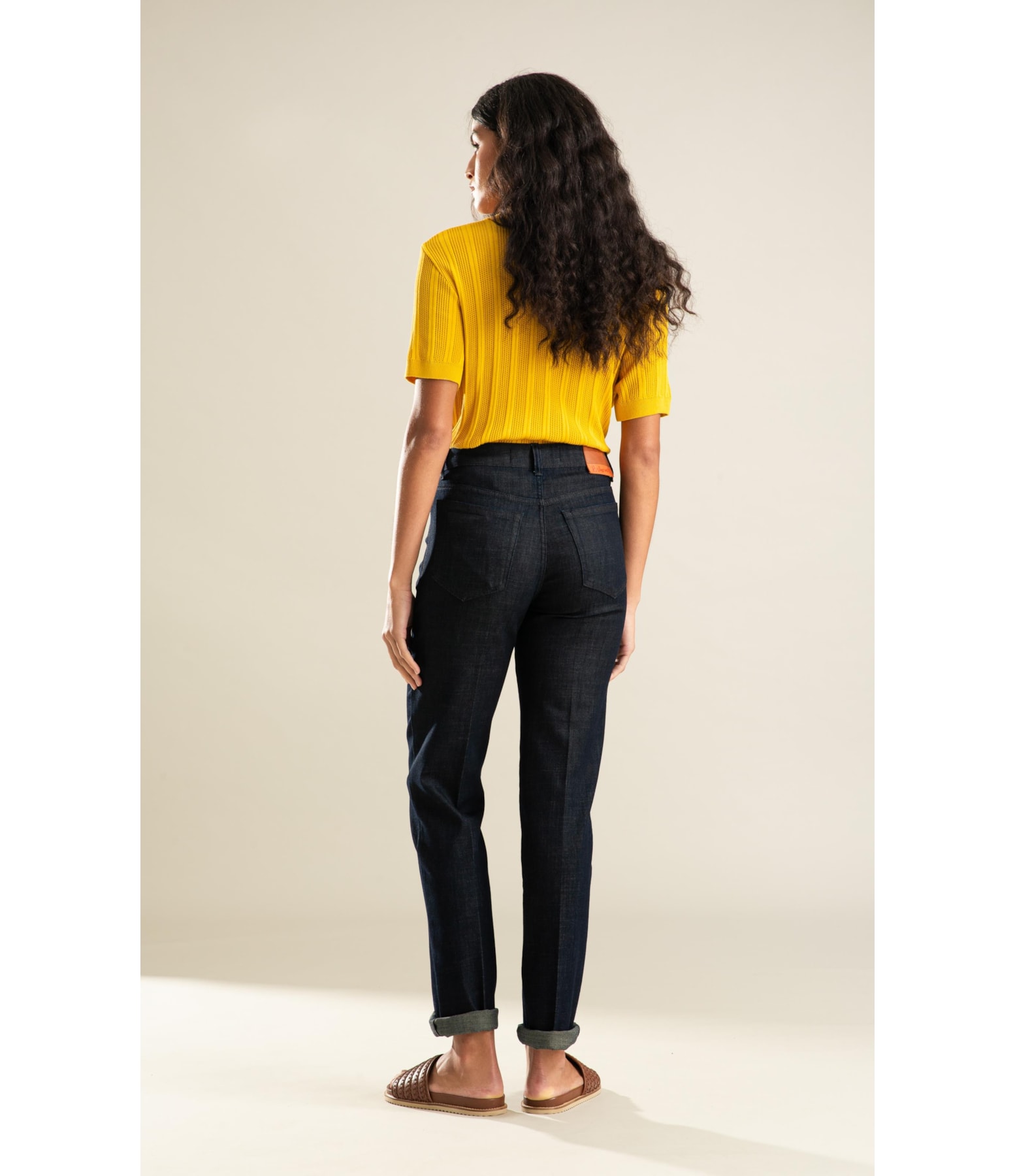 Calça Visco Indigo Reta Luma Lav. 36 - Amaciado C/ Resina