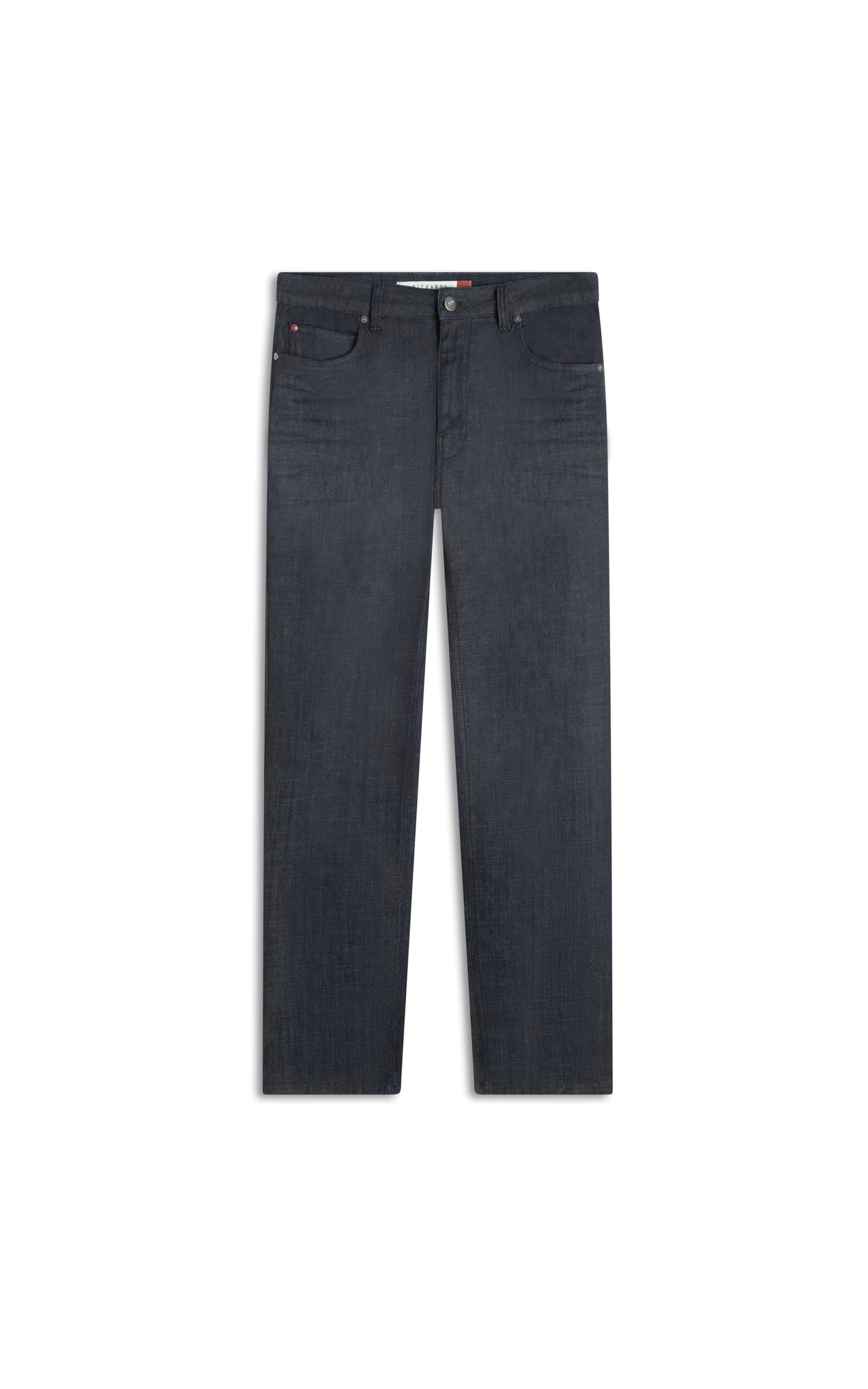 Calça Visco Indigo Tradicional Five Pockets Lav.Amaciado
