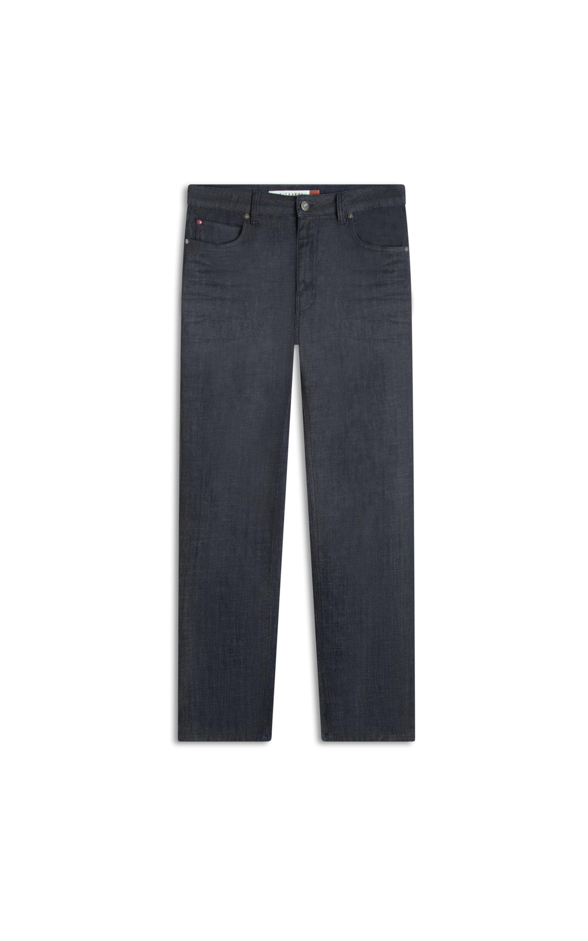 Calça Visco Indigo Tradicional Five Pockets Lav.Amaciado C/ Resina