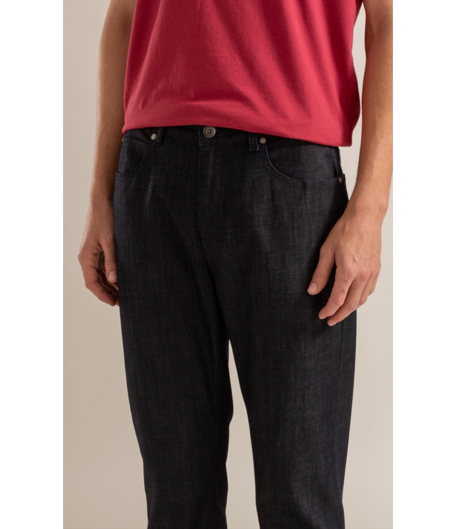 Calça Visco Indigo Tradicional Five Pockets Lav.Amaciado C/ Resina