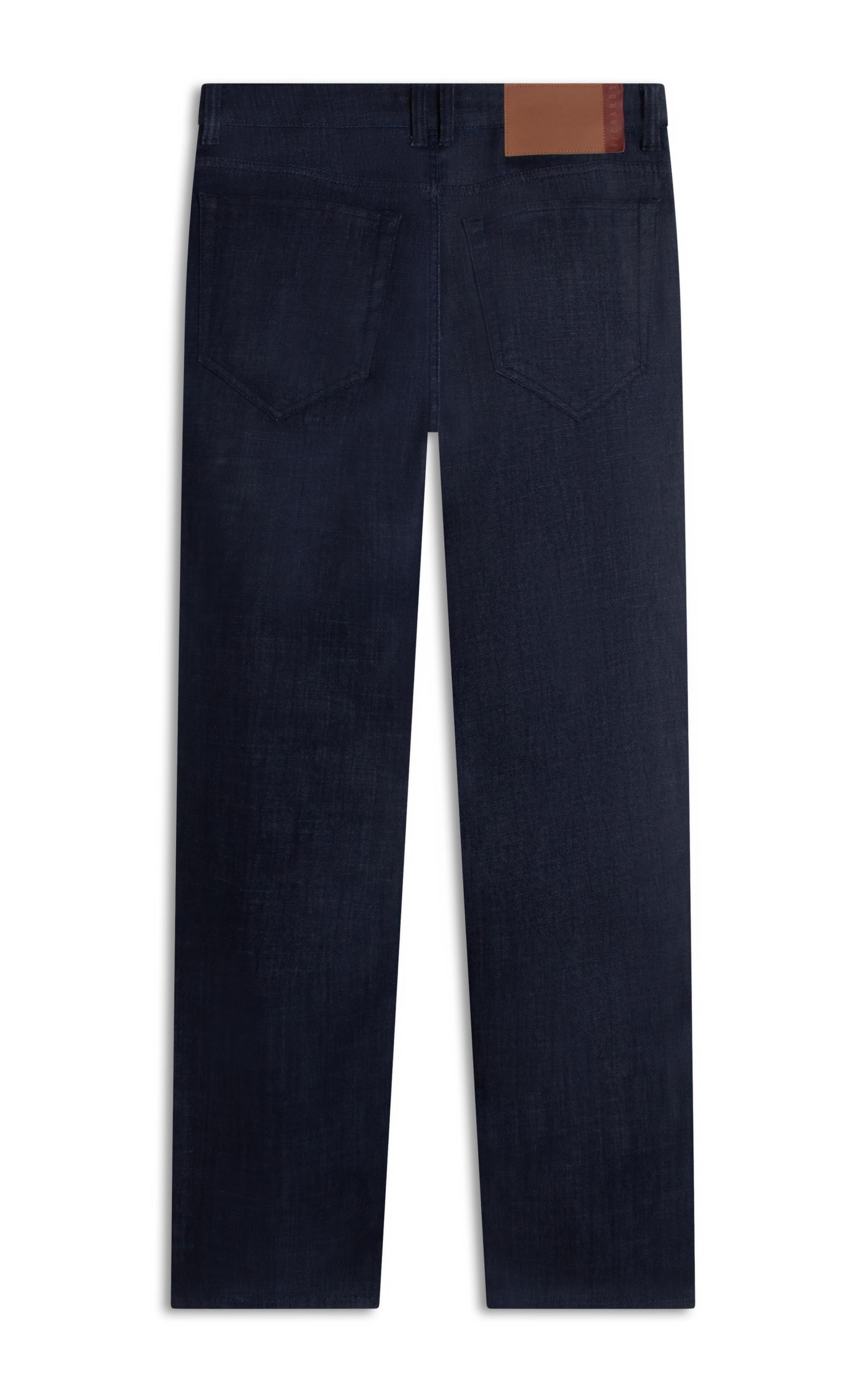 Calça Visco Indigo Tradicional Five Pockets Lav.Amaciado C/ Resina I