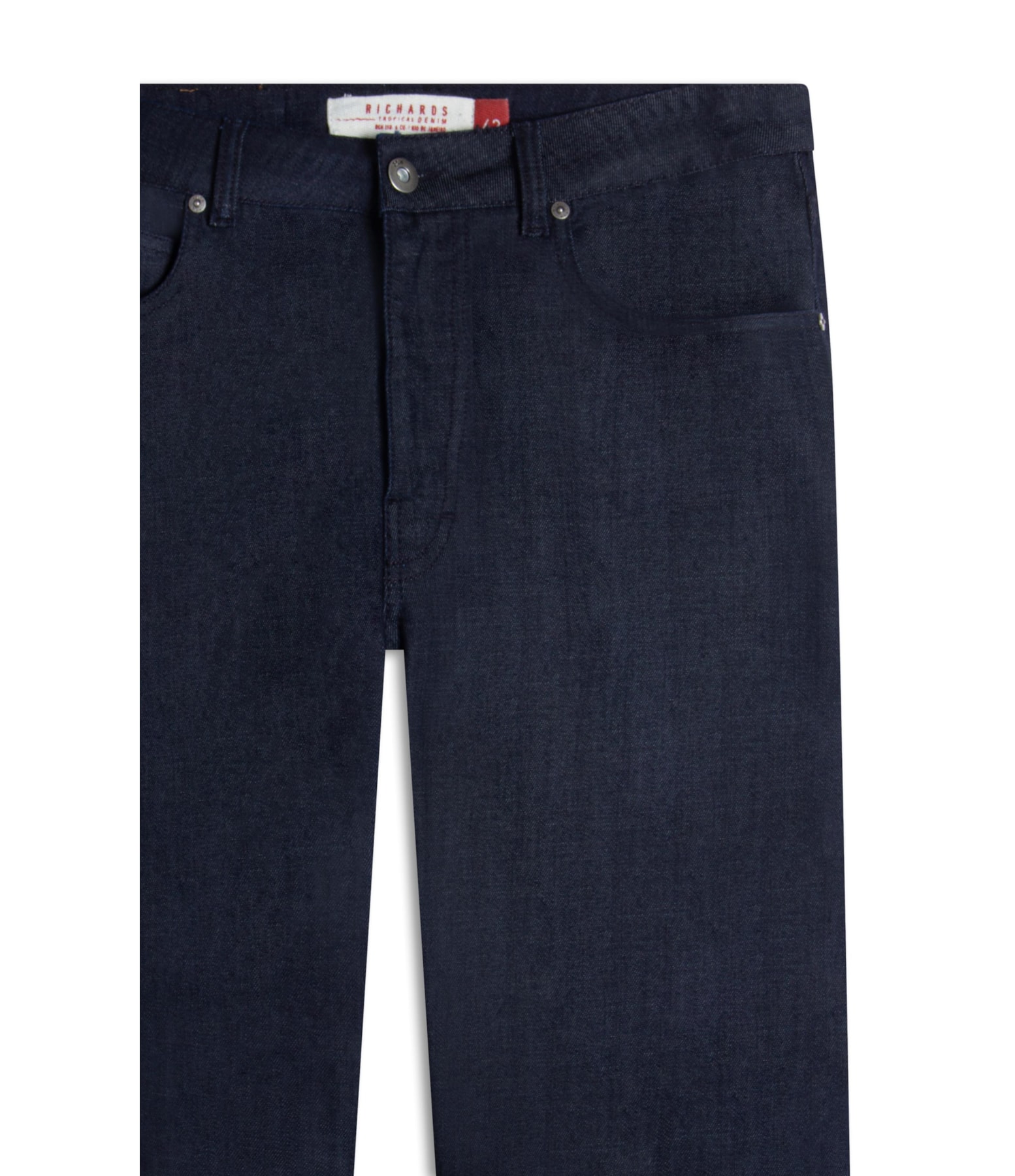 Calça Visco Indigo Tradicional Five Pockets Lav.Amaciado C/ Resina I