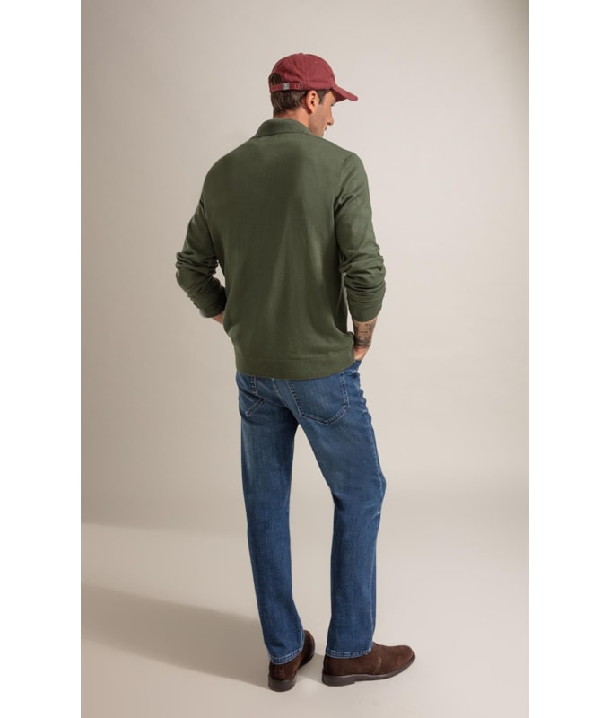 Calca Visco Indigo Tradicional Lav.Medio C/ Used